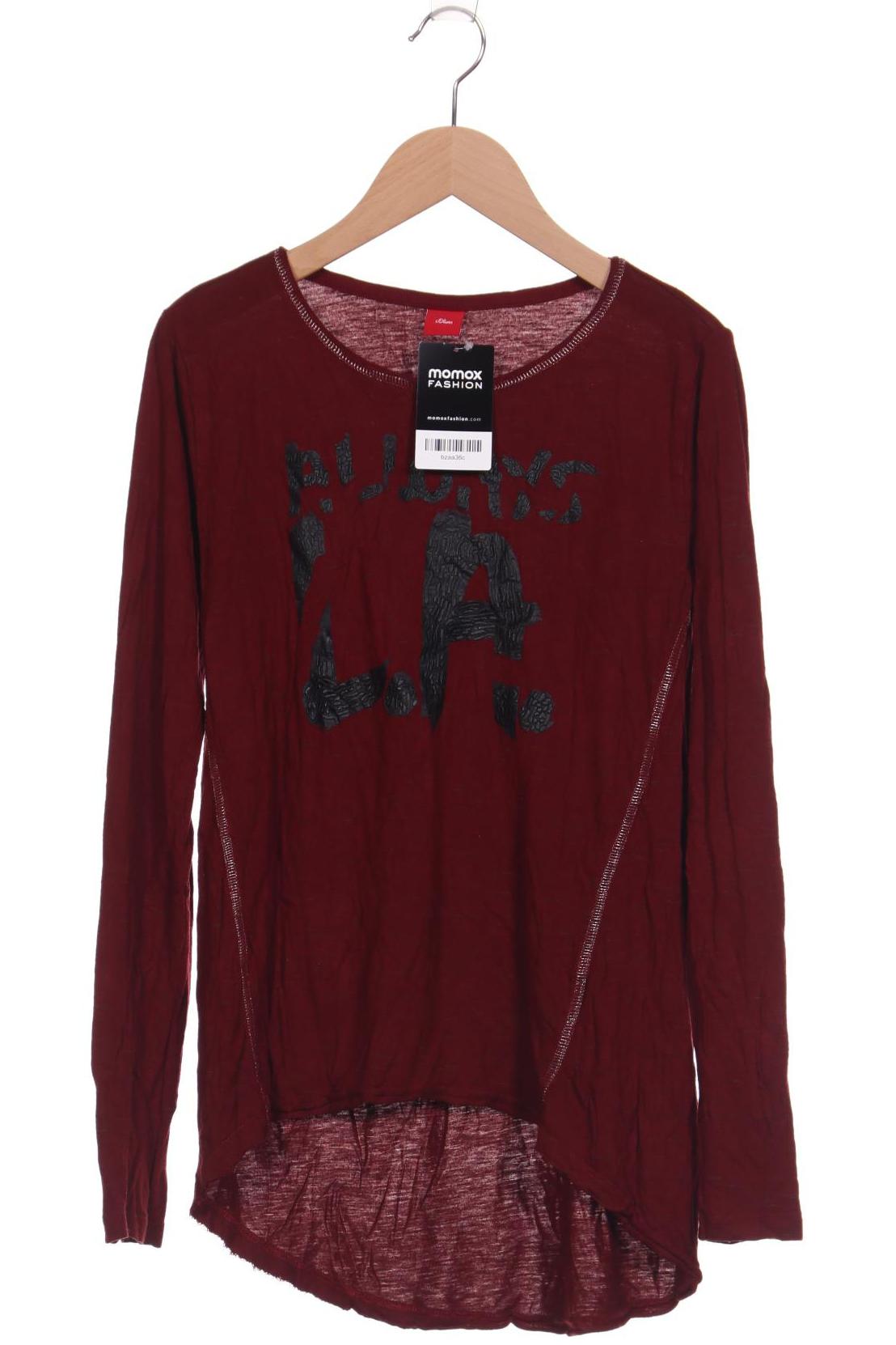 

s.Oliver Mädchen Langarmshirt, bordeaux