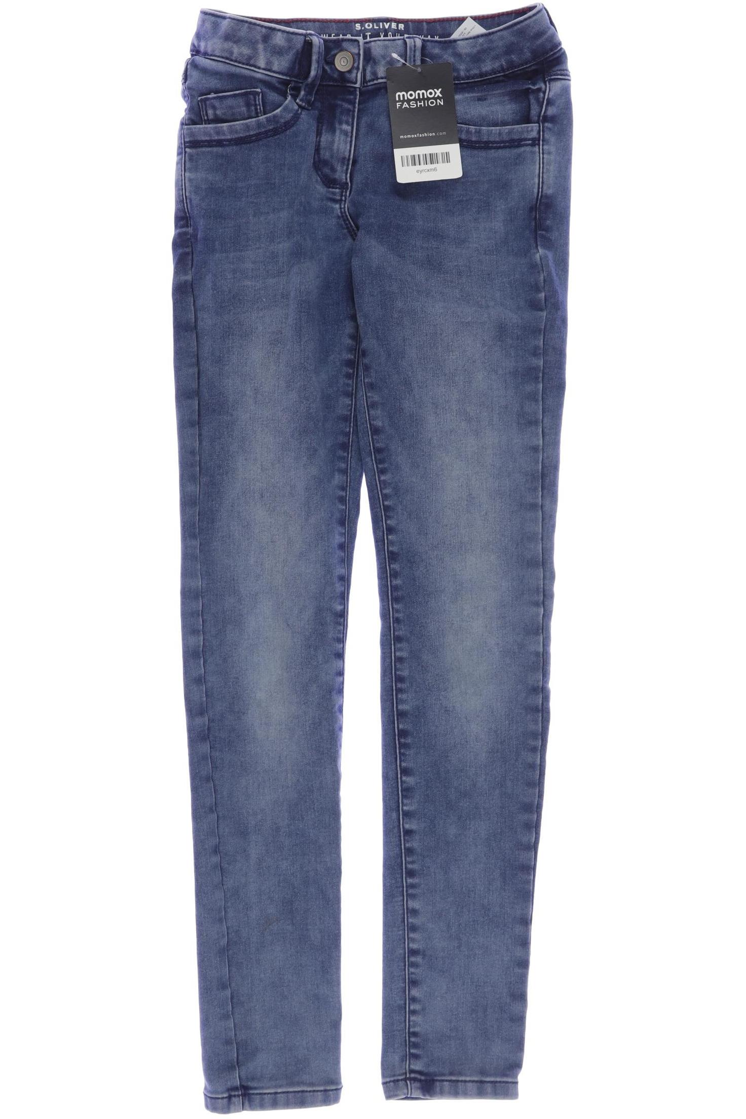 

s.Oliver Damen Jeans, blau, Gr. 146