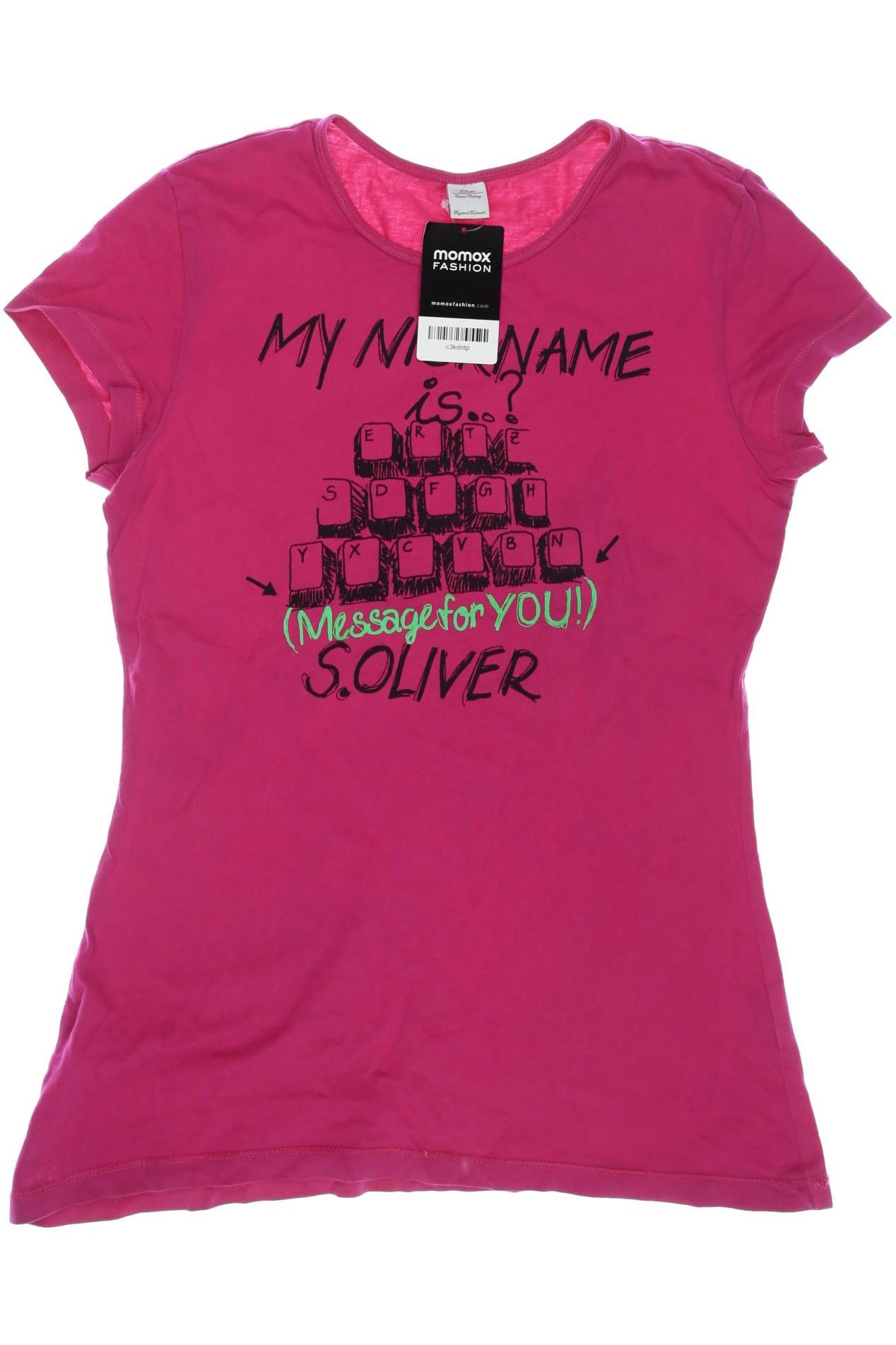 

s.Oliver Damen T-Shirt, pink, Gr. 176