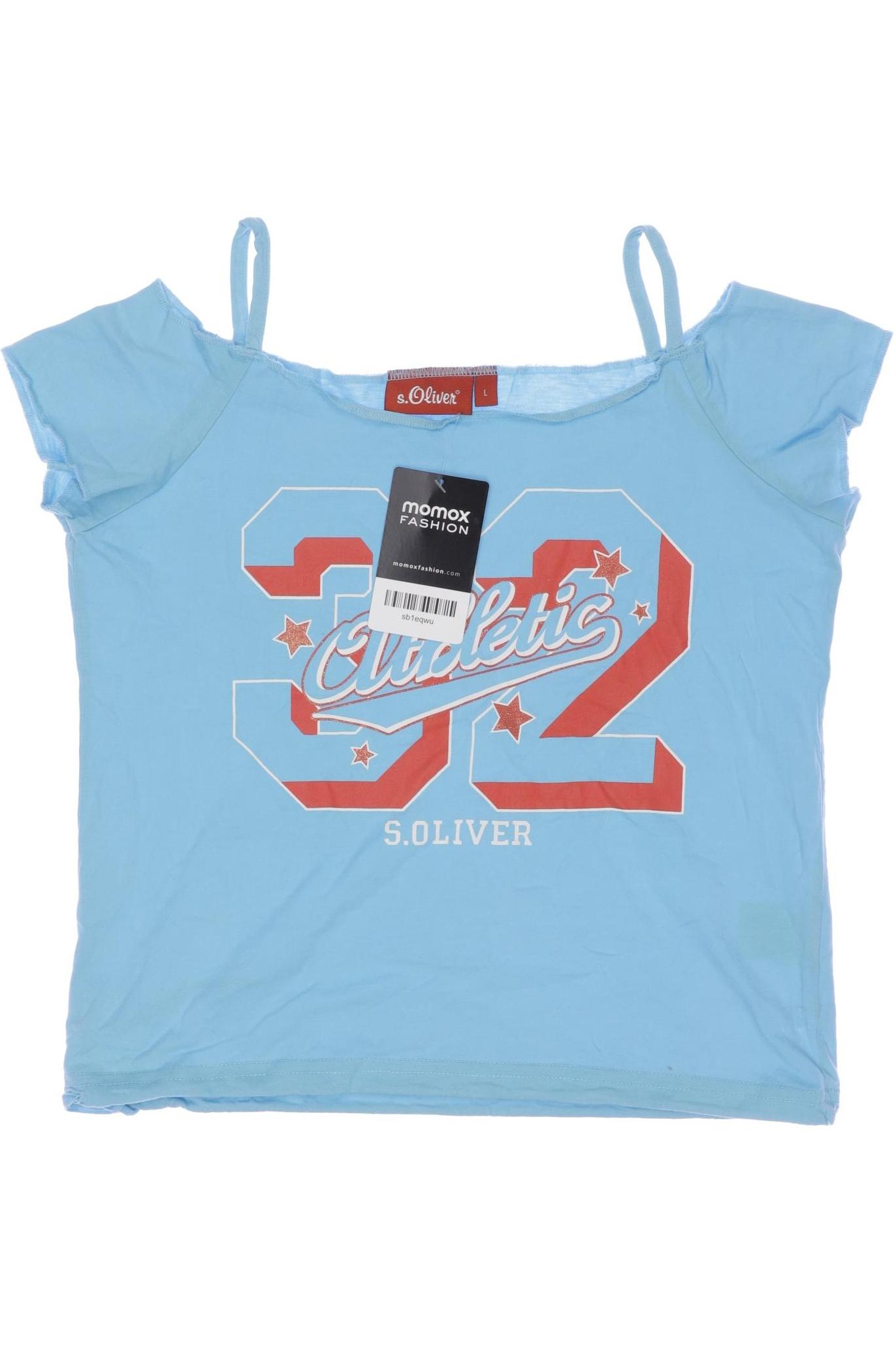 

s.Oliver Damen T-Shirt, blau, Gr. 164