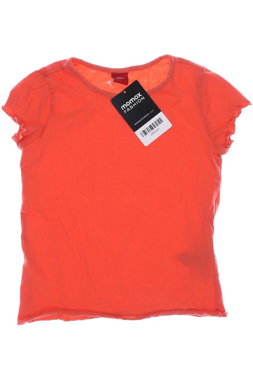 

s.Oliver Mädchen T-Shirt, orange, Gr. 104