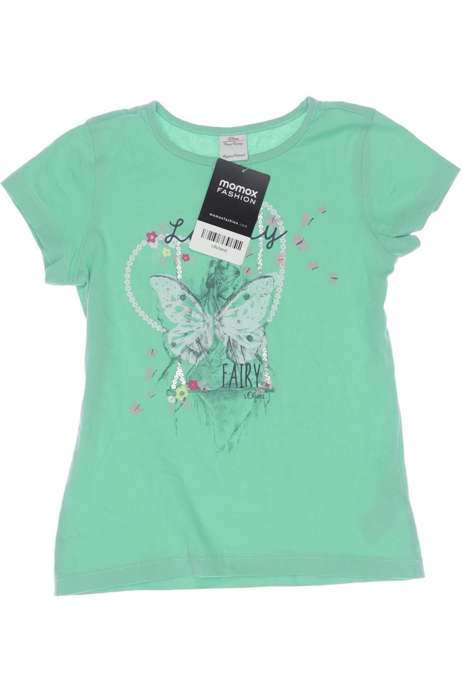 

s.Oliver Damen T-Shirt, hellgrün, Gr. 116