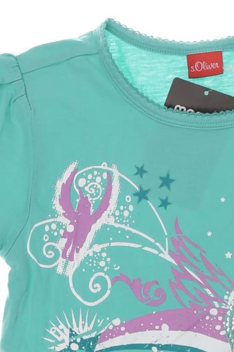 Thumbnail - s.Oliver Mädchen T-Shirt, türkis, Gr. 116
