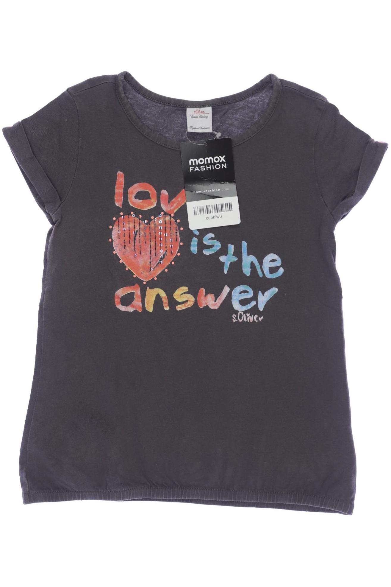 

s.Oliver Mädchen T-Shirt, grau