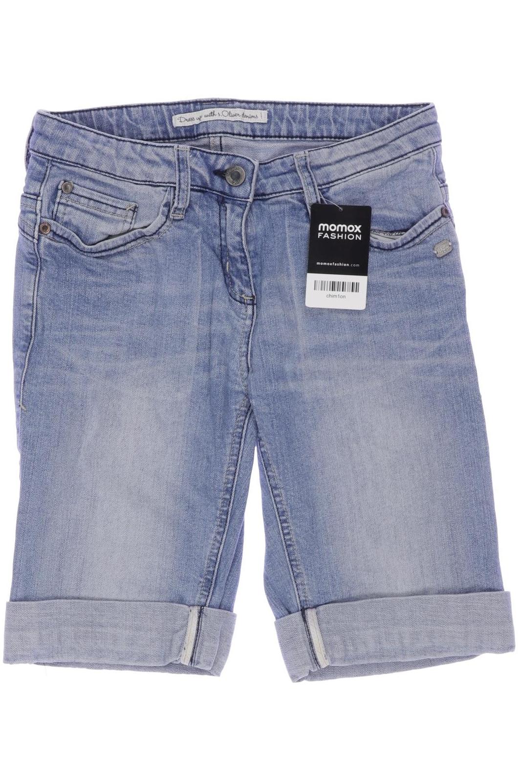 

s.Oliver Damen Shorts, blau, Gr. 164