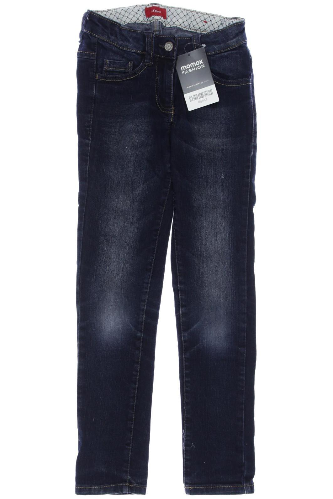 

s.Oliver Damen Jeans, blau, Gr. 128