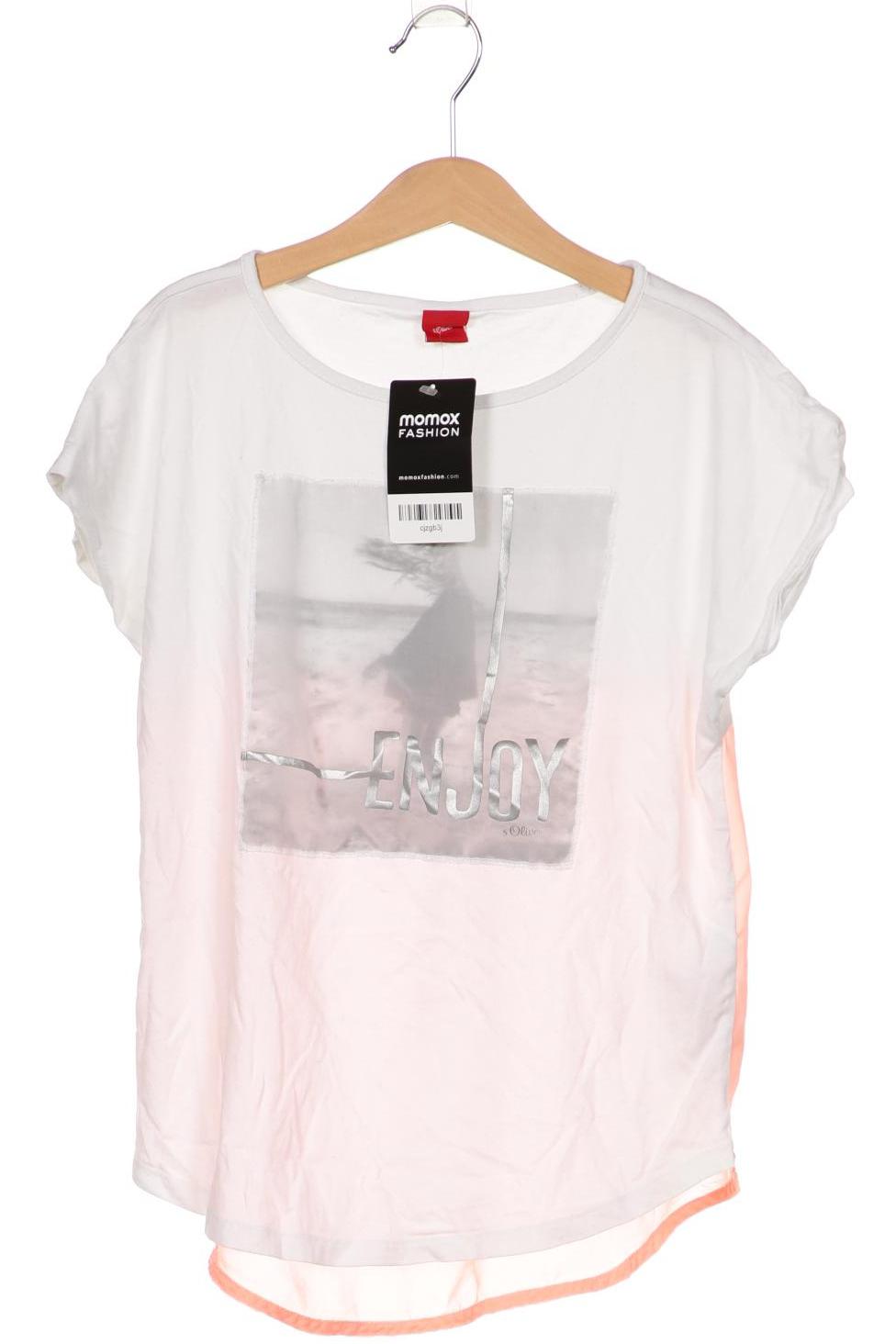 

s.Oliver Mädchen T-Shirt, weiß