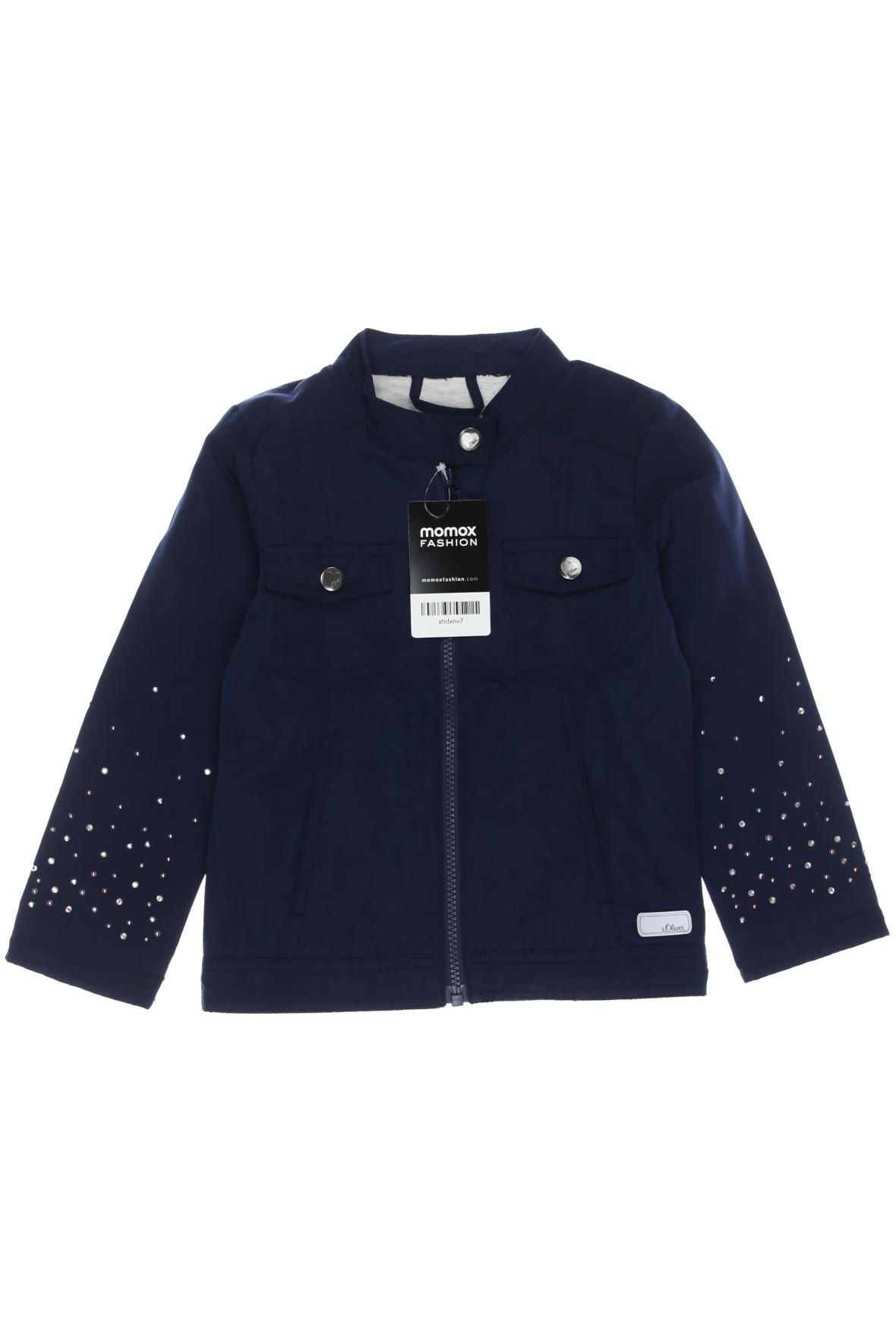 

s.Oliver Mädchen Jacke, marineblau, Gr. 104