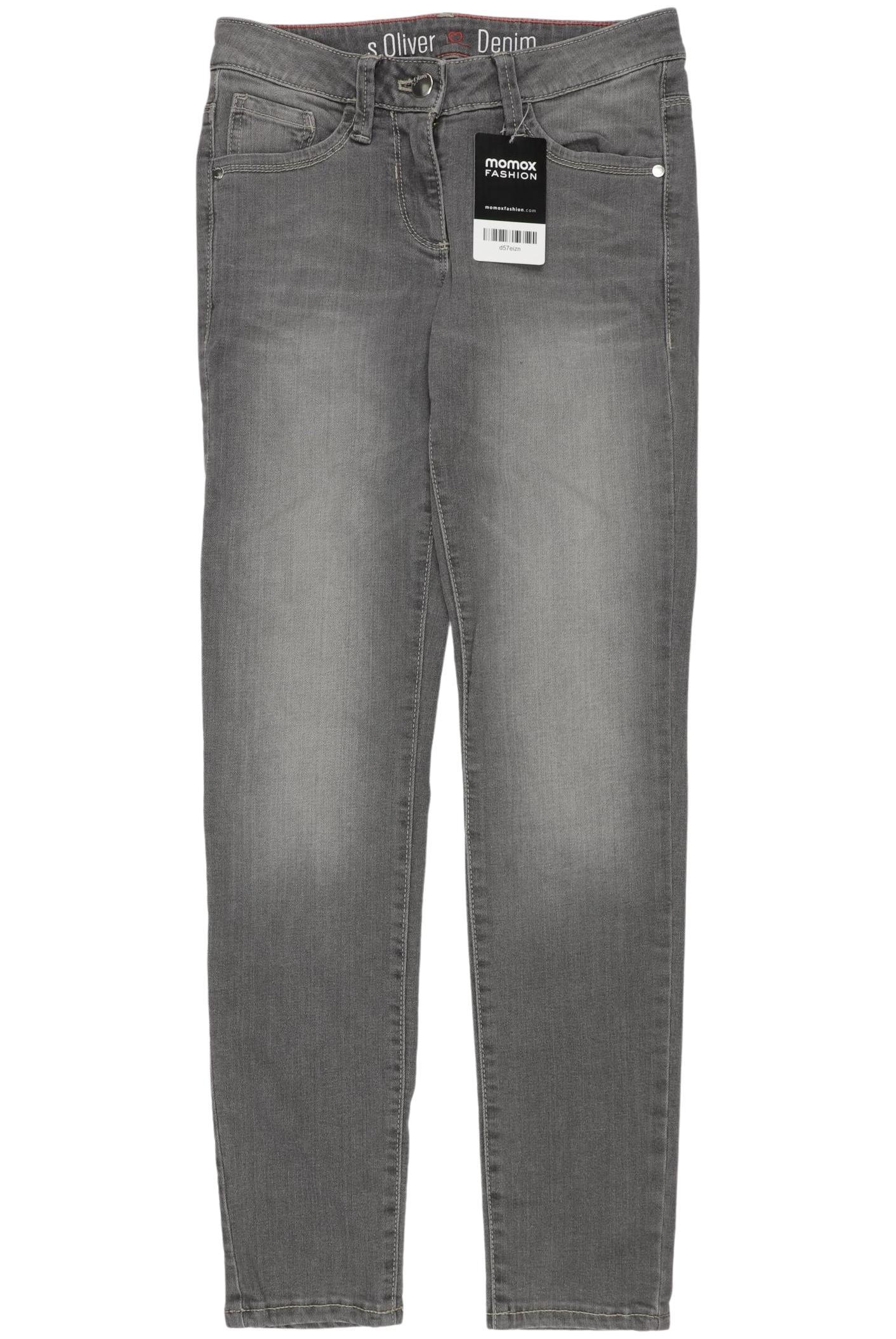 

s.Oliver Mädchen Jeans, grau, Gr. 152