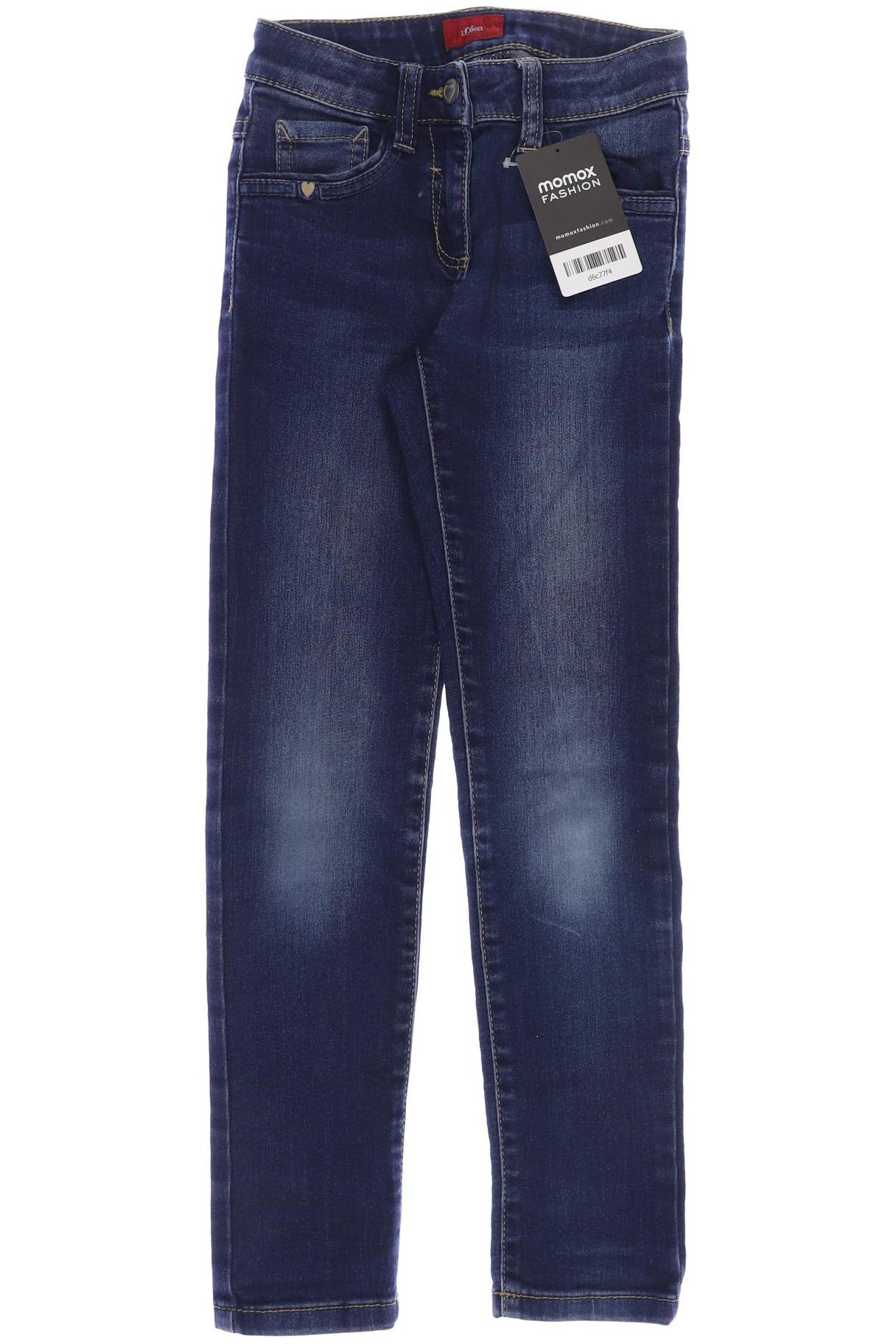 

s.Oliver Damen Jeans, blau, Gr. 134