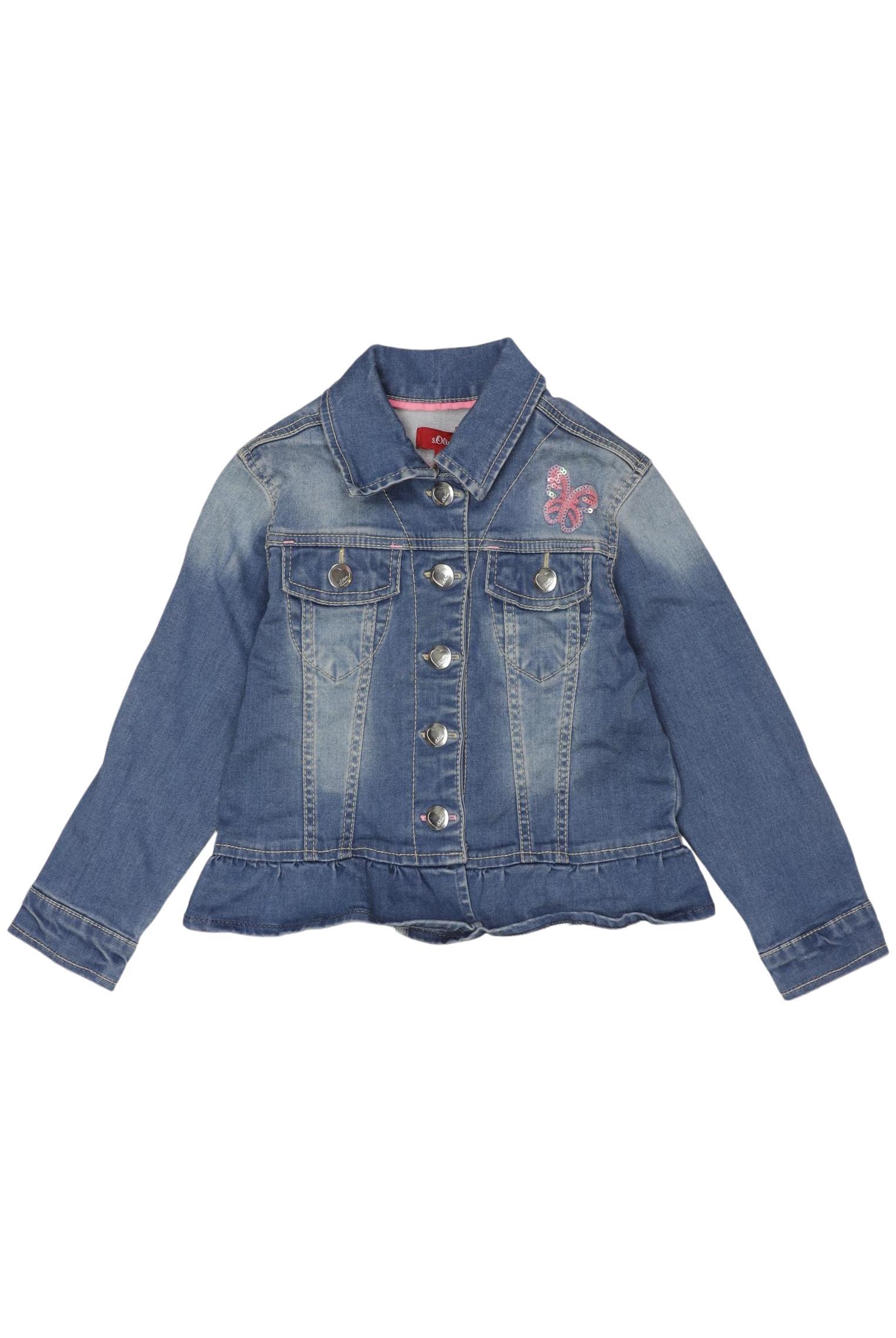 

s.Oliver Mädchen Jacke, blau, Gr. 86