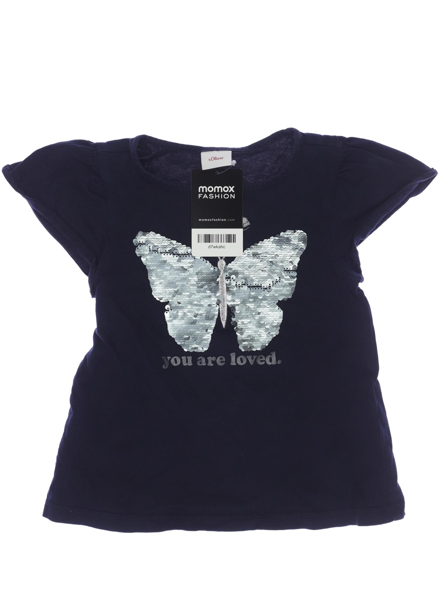 

s.Oliver Damen T-Shirt, marineblau, Gr. 104