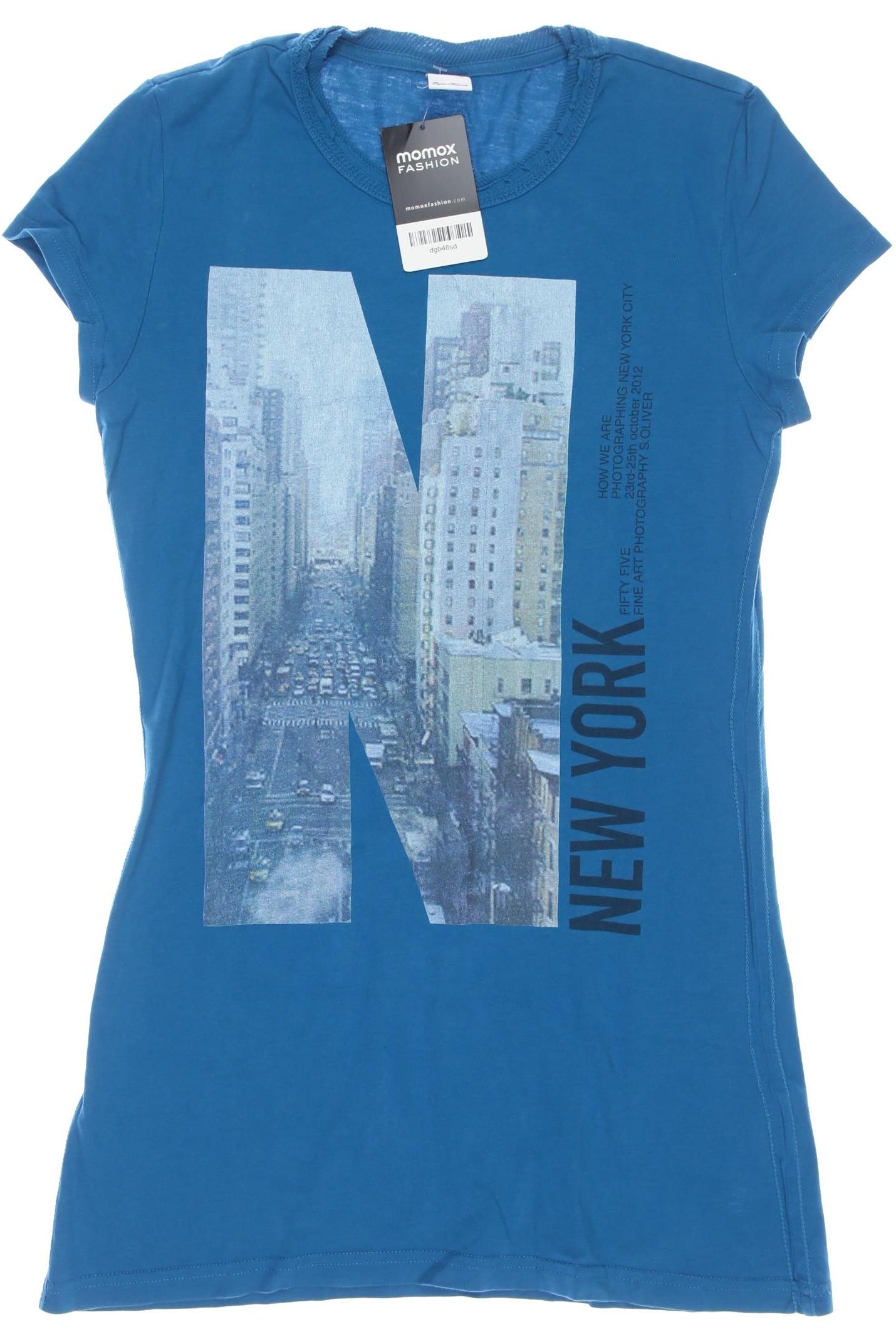 

s.Oliver Damen T-Shirt, türkis, Gr. 176