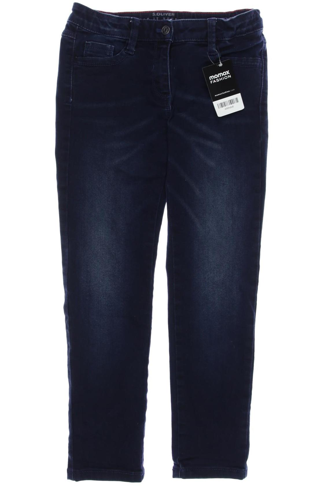 

s.Oliver Damen Jeans, marineblau, Gr. 134