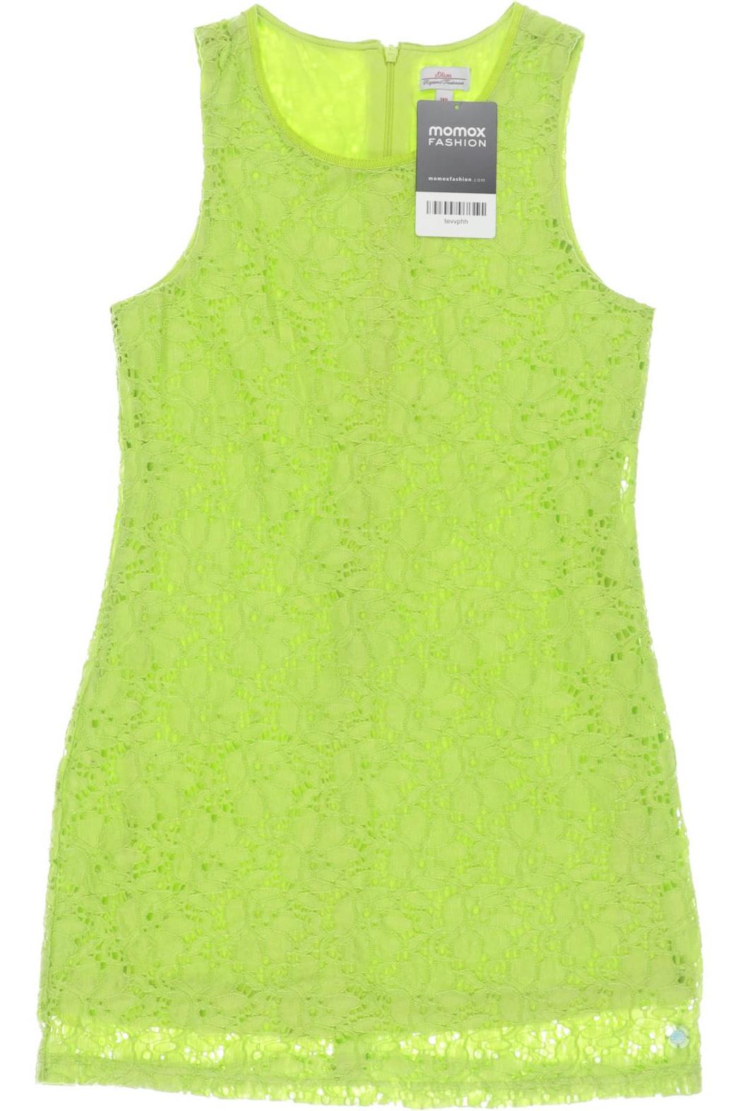 

s.Oliver Damen Kleid, neon, Gr. 140