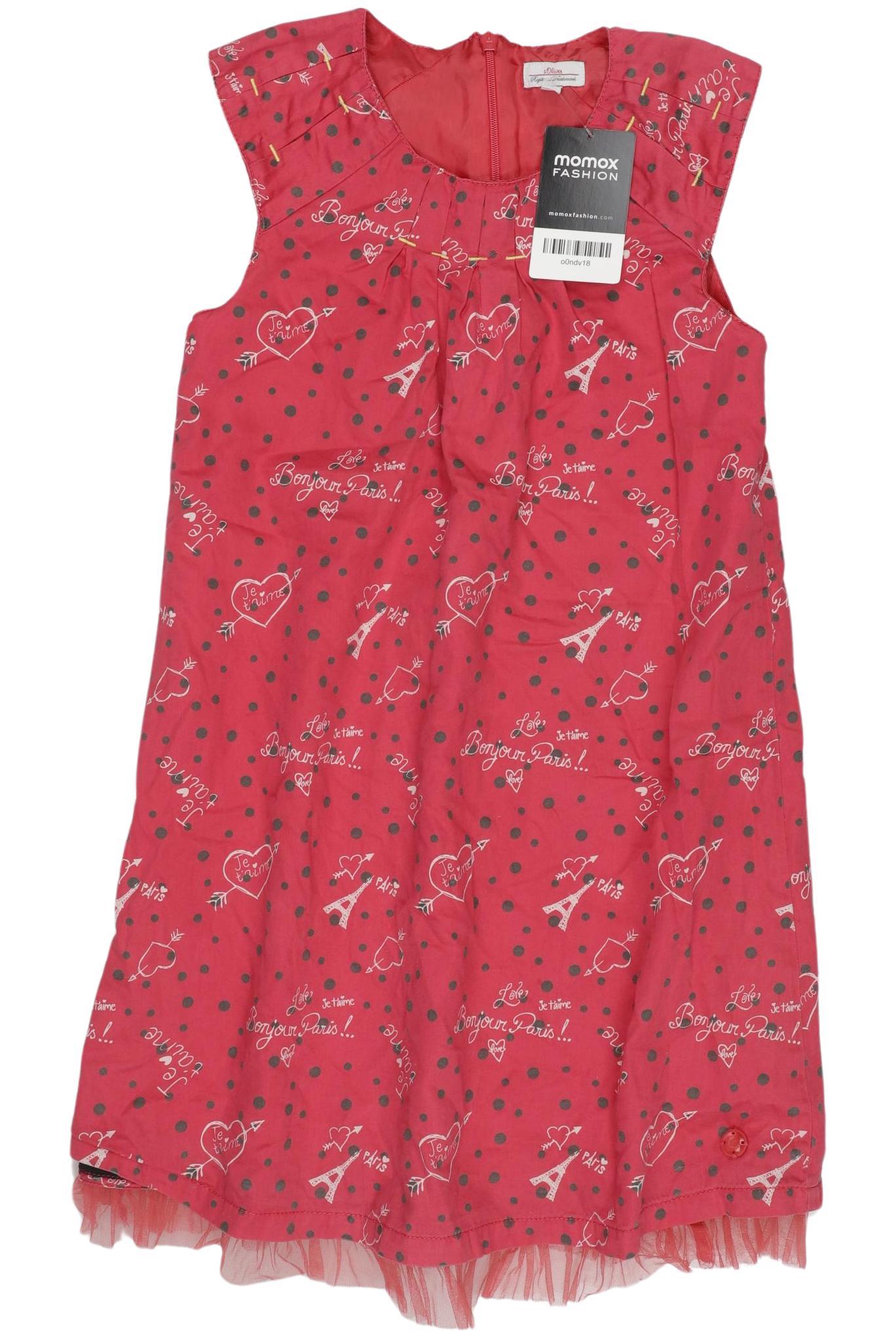 

s.Oliver Mädchen Kleid, pink, Gr. 128