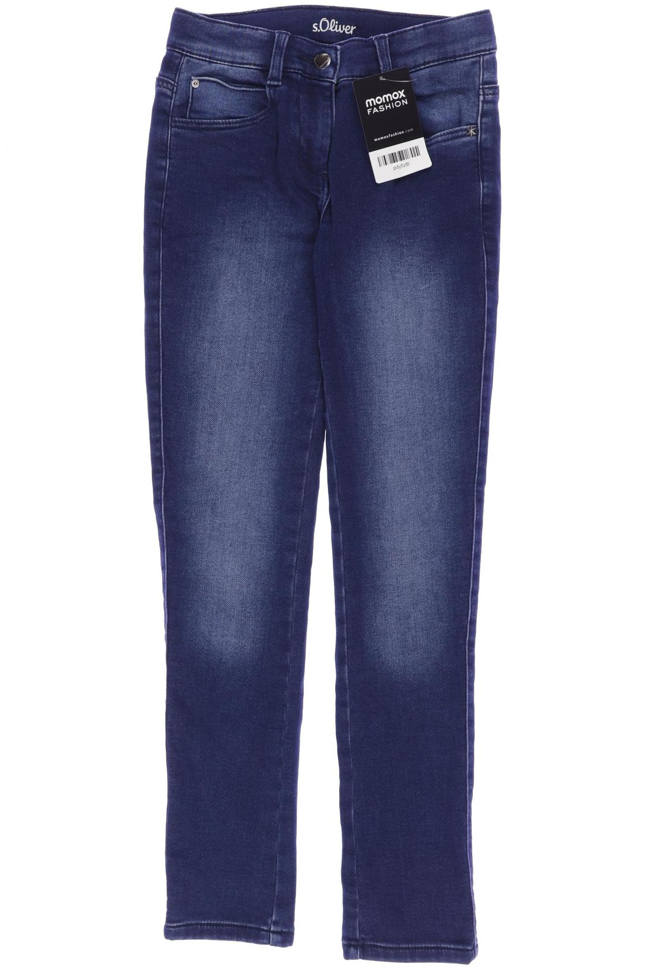 

s.Oliver Damen Jeans, blau, Gr. 134