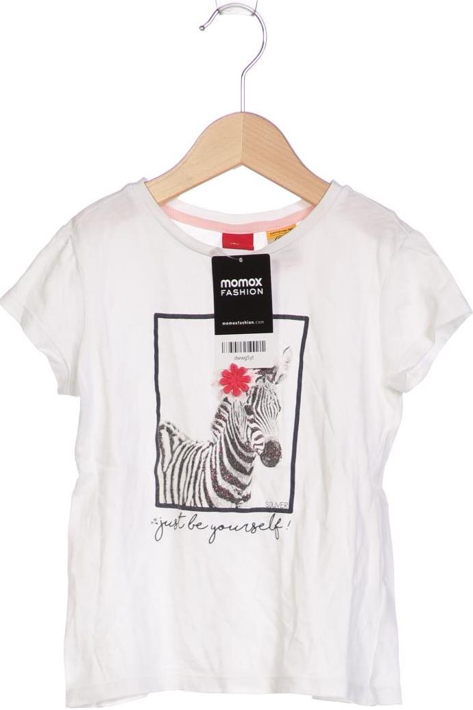 

s.Oliver Mädchen T-Shirt, weiß