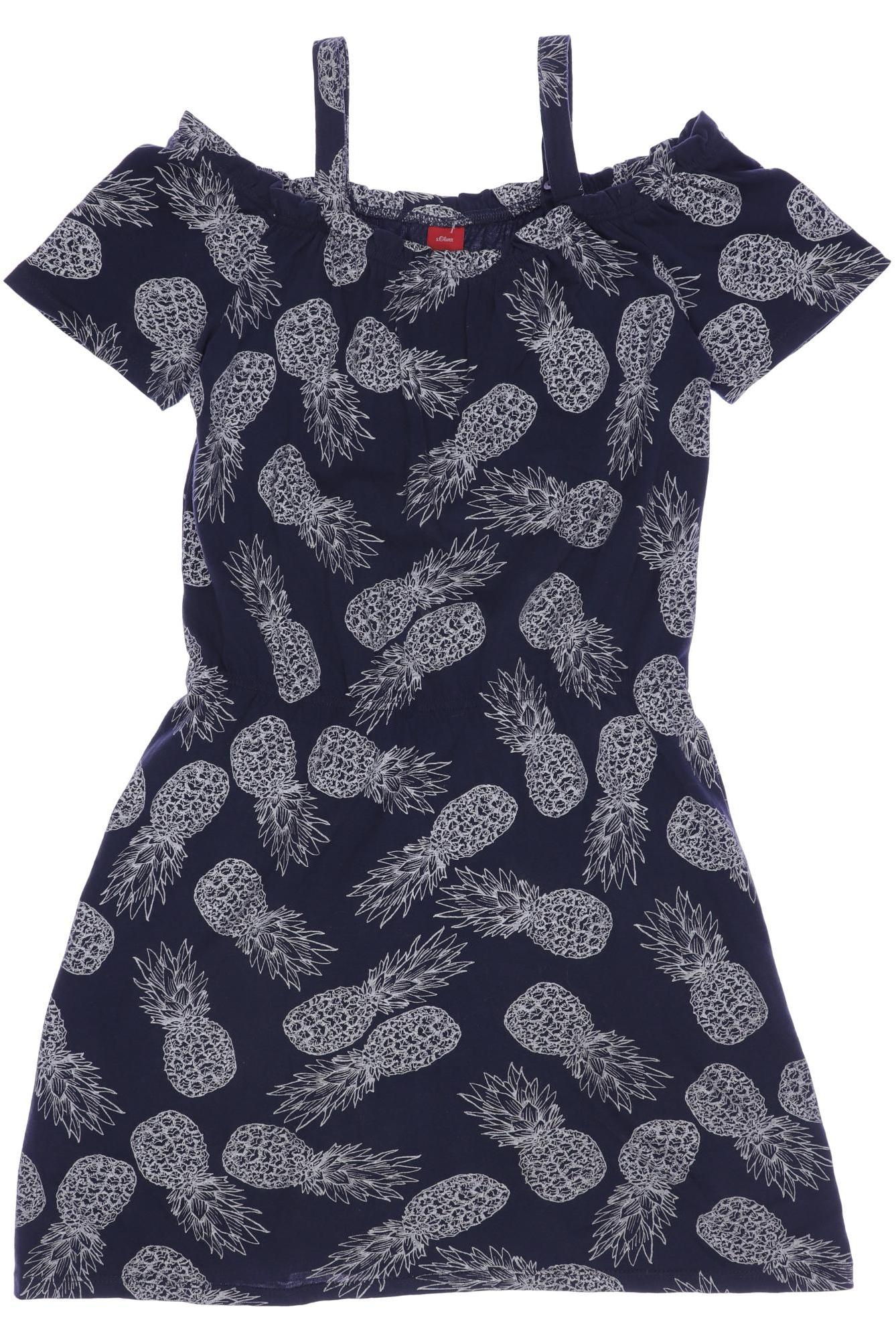 

s.Oliver Mädchen Kleid, marineblau