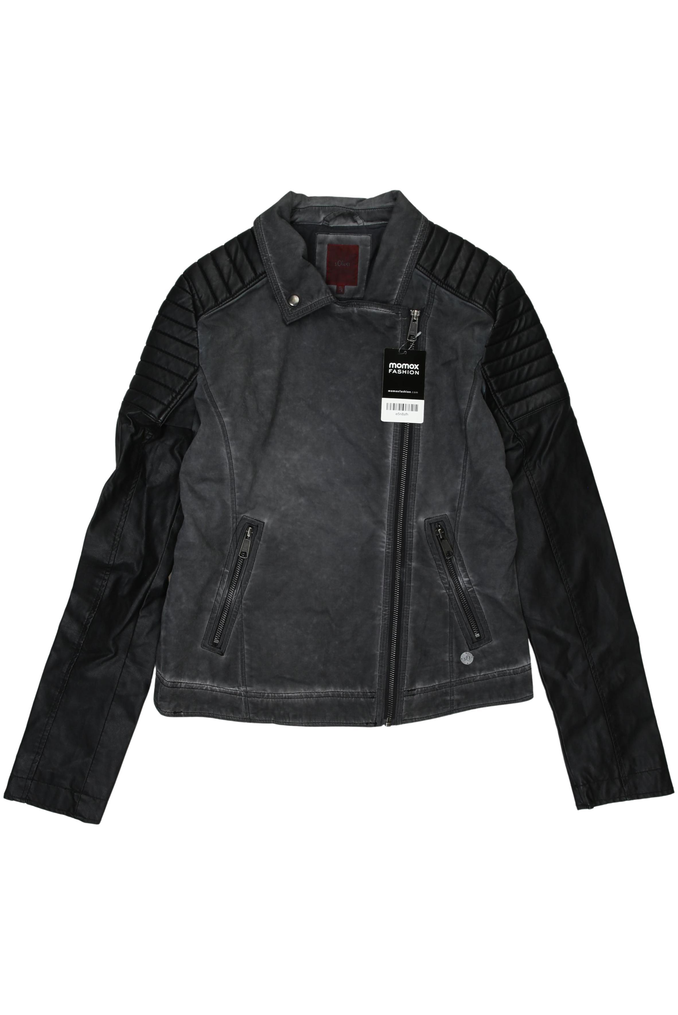 

s.Oliver Damen Jacke, grau, Gr. 176