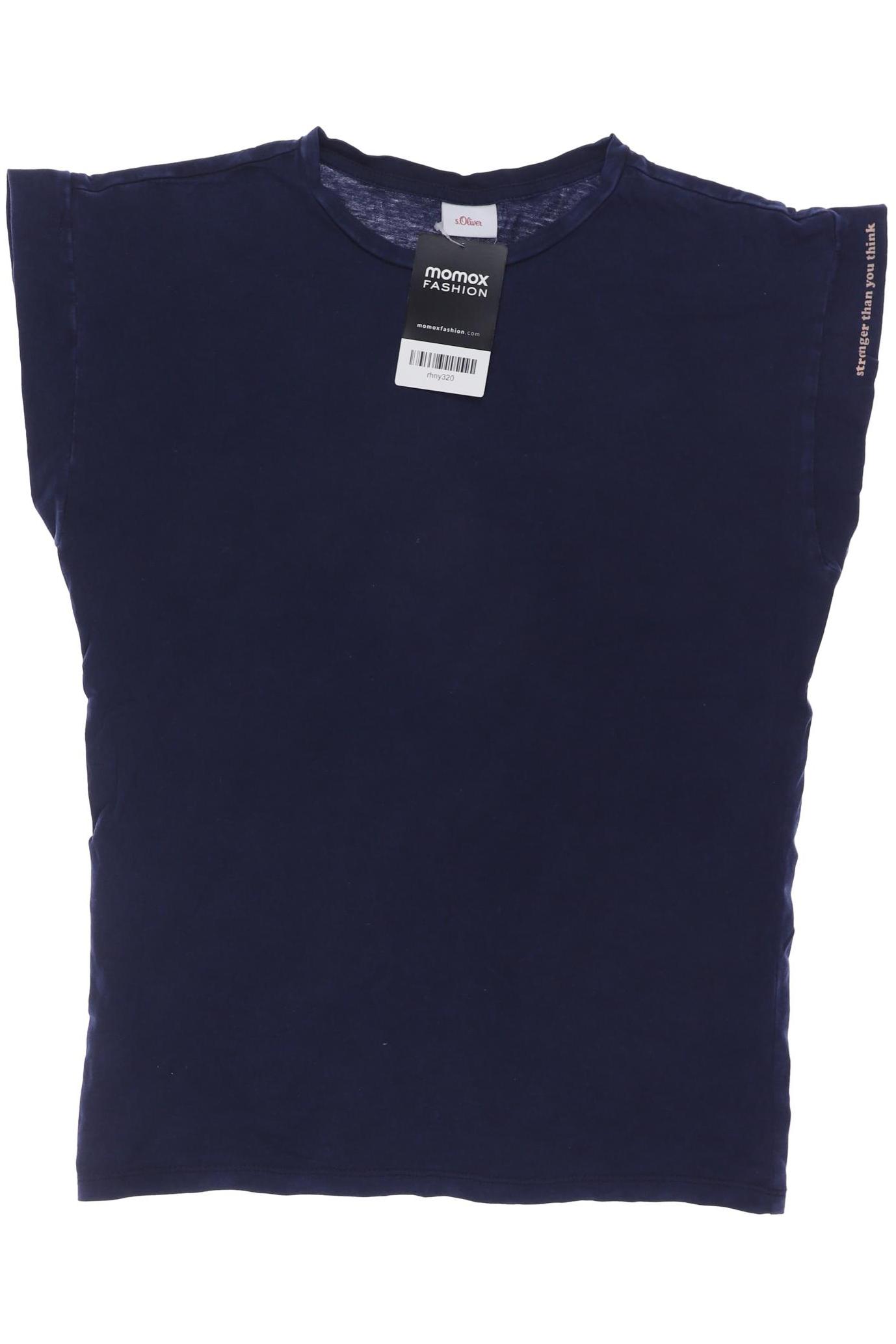 

s.Oliver Damen T-Shirt, marineblau, Gr. 152