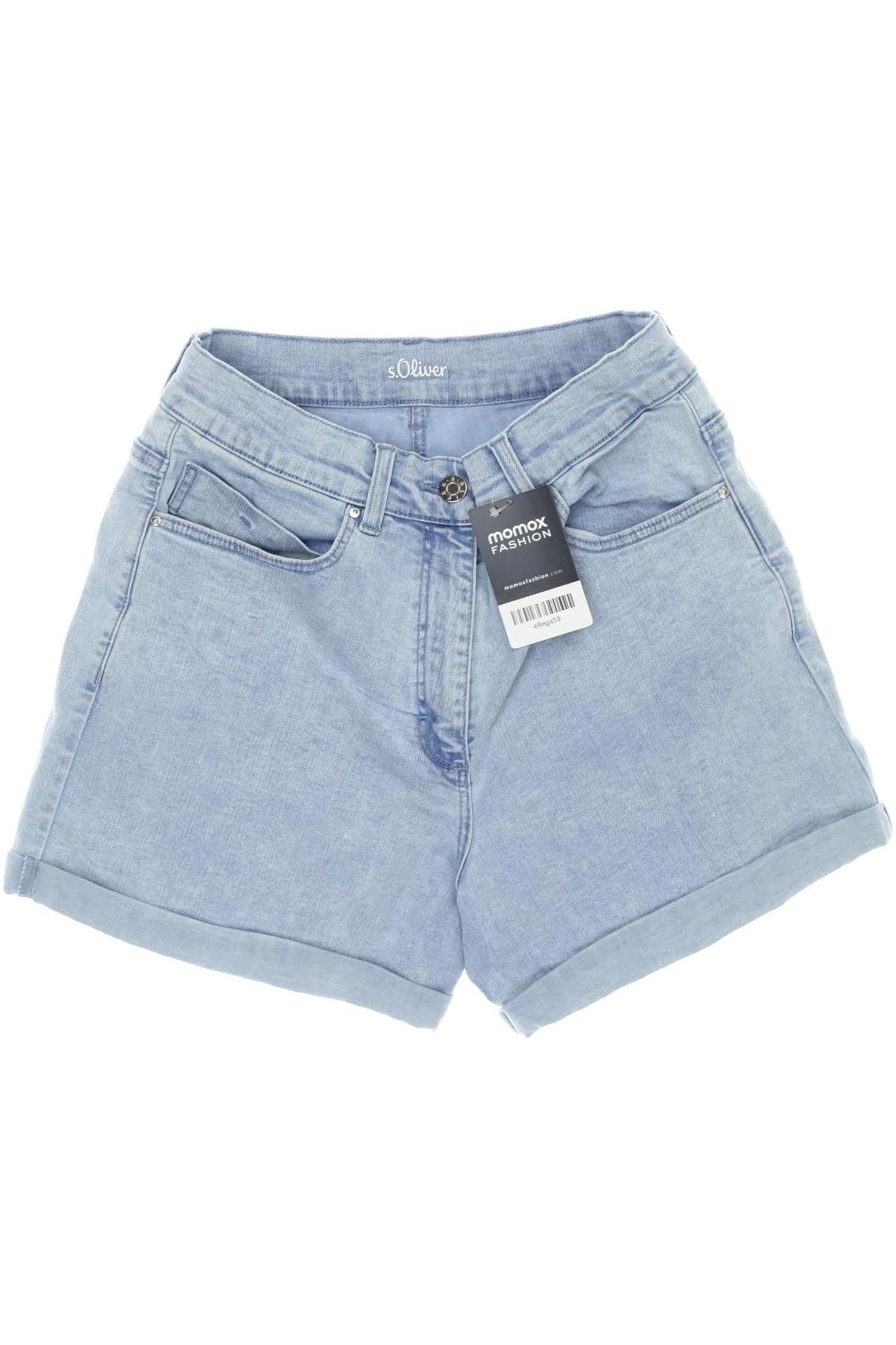 

s.Oliver Damen Shorts, blau, Gr. 176
