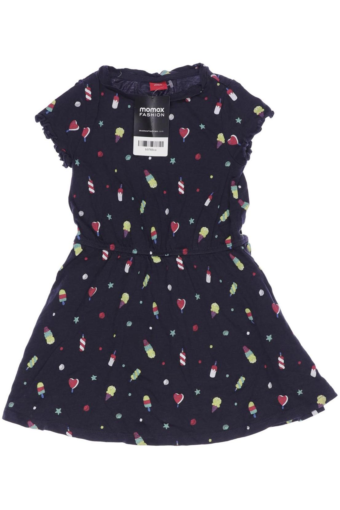 

s.Oliver Damen Kleid, marineblau, Gr. 110