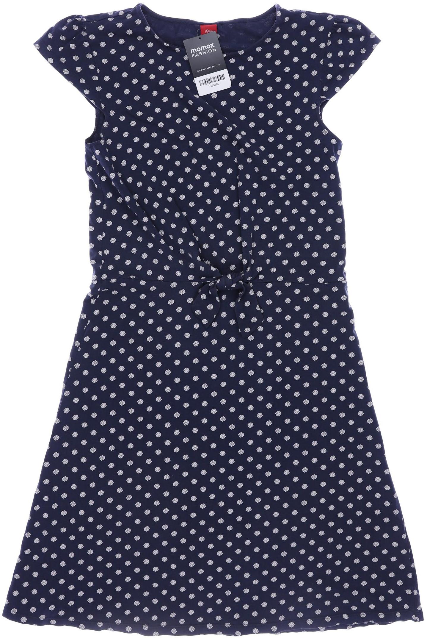 

s.Oliver Mädchen Kleid, marineblau
