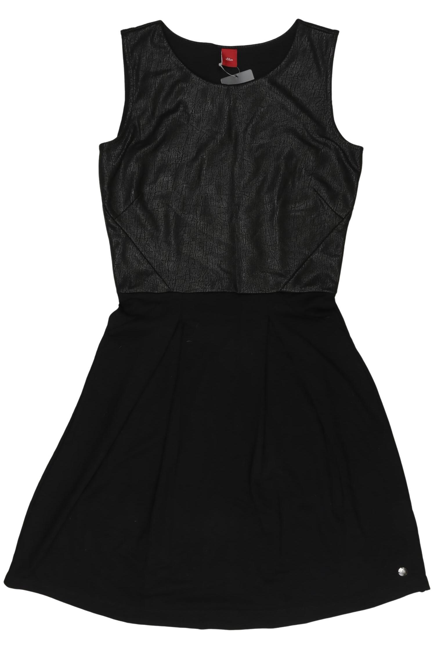 

s.Oliver Mädchen Kleid, schwarz, Gr. 176