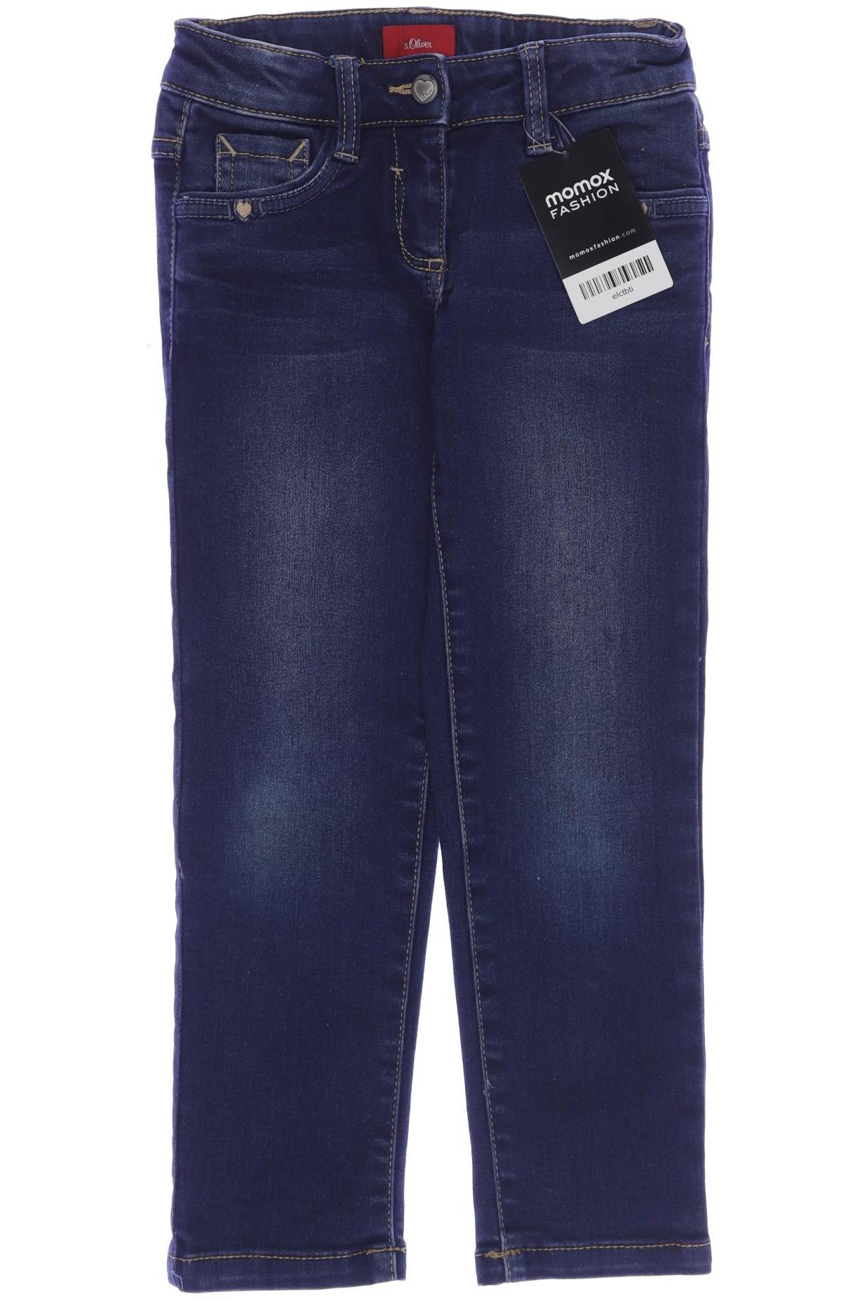 

s.Oliver Damen Jeans, blau, Gr. 110