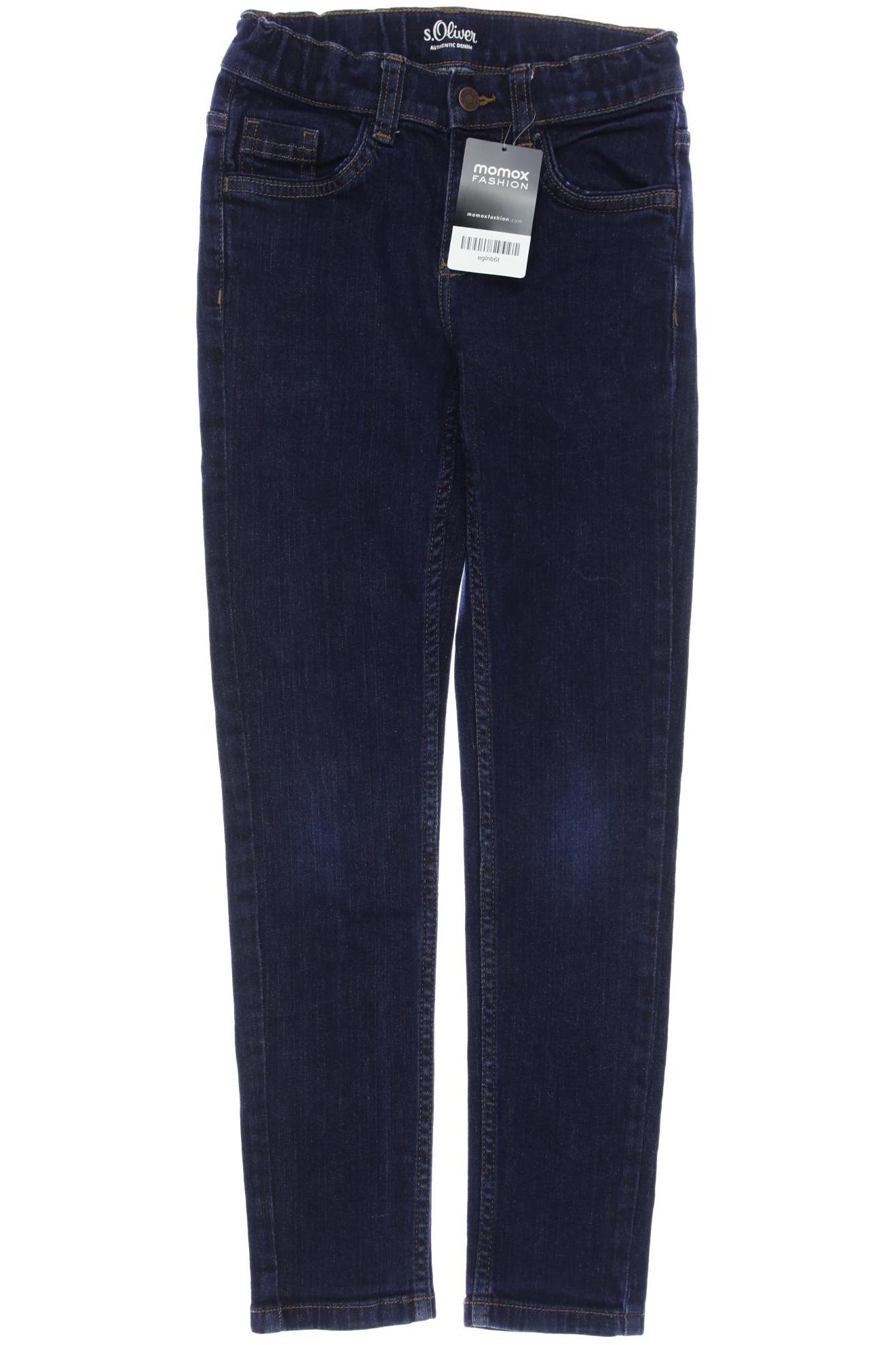 

s.Oliver Damen Jeans, marineblau, Gr. 140