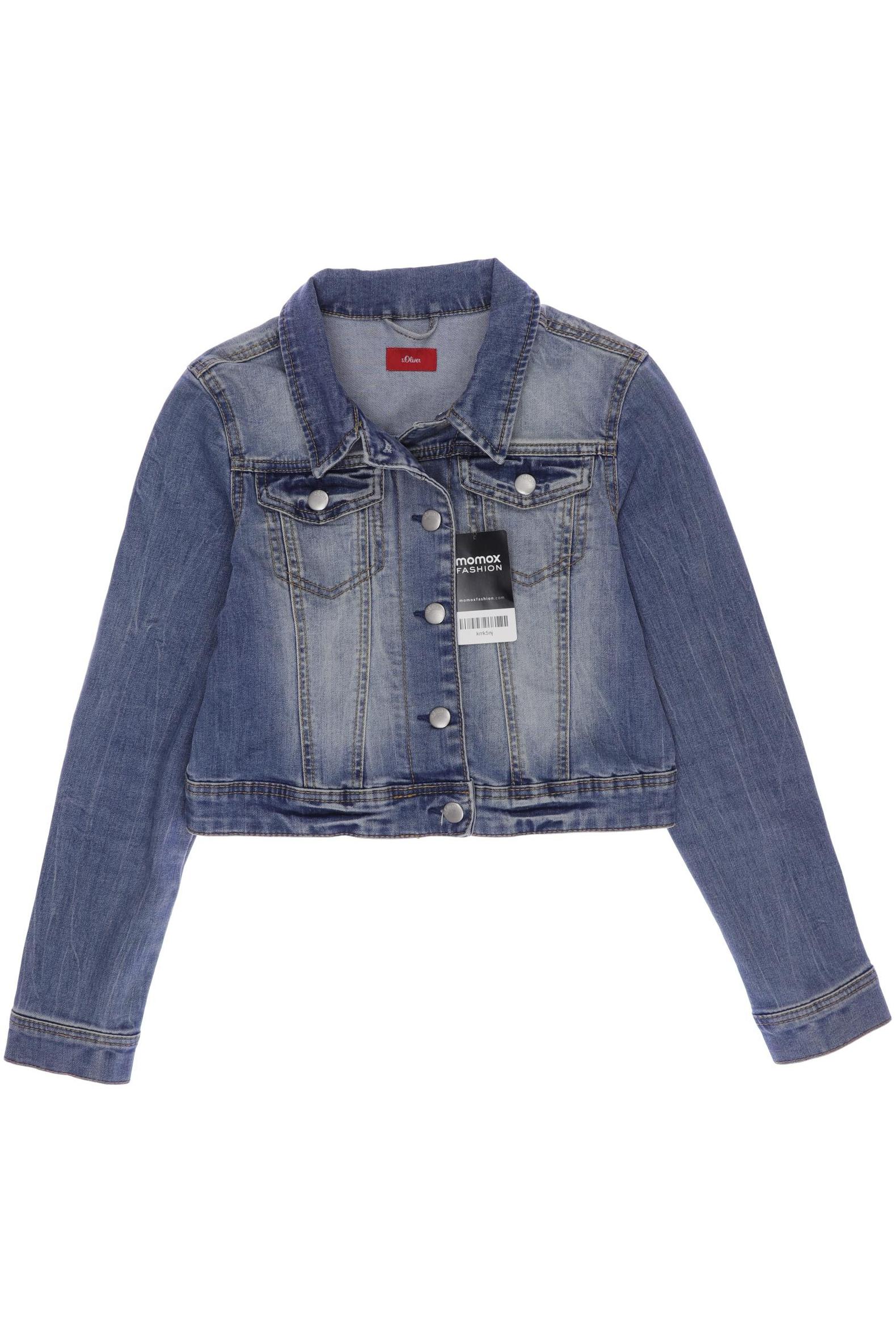 

s.Oliver Damen Jacke, blau, Gr. 152