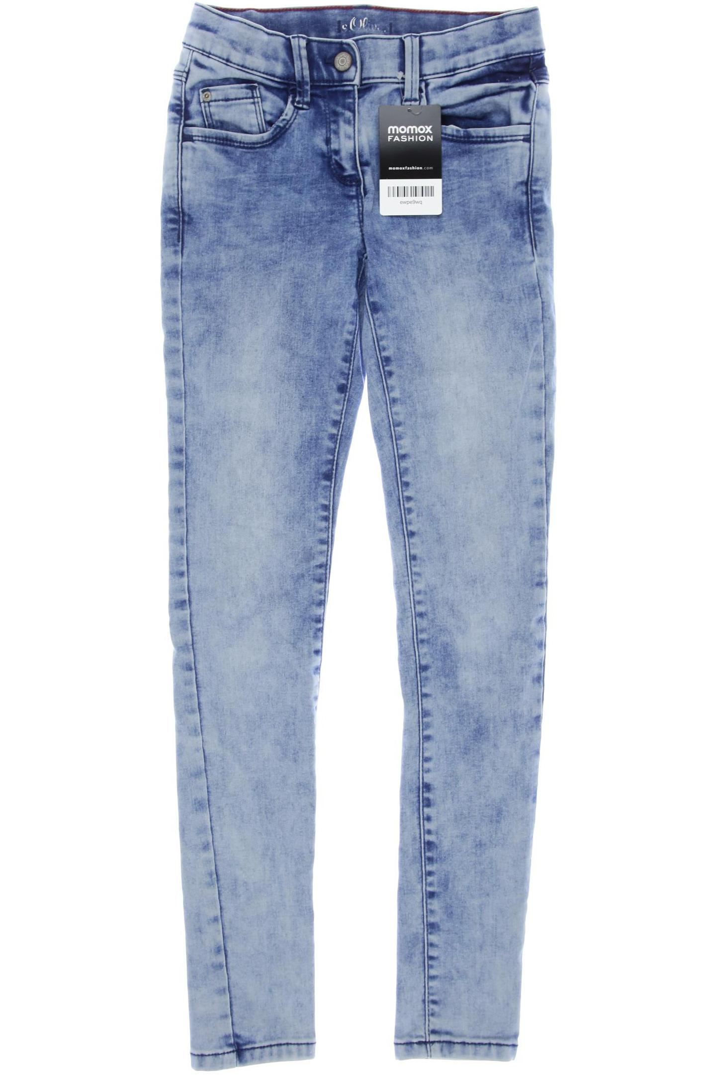 

s.Oliver Damen Jeans, blau, Gr. 146