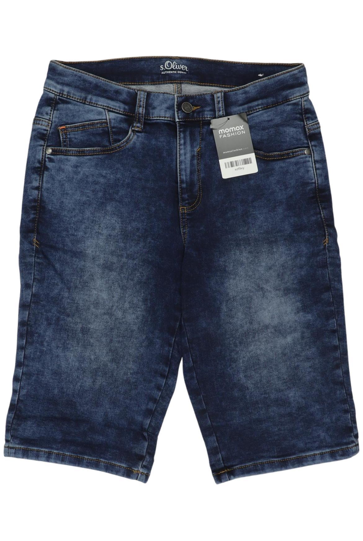 

s.Oliver Damen Shorts, blau, Gr. 176
