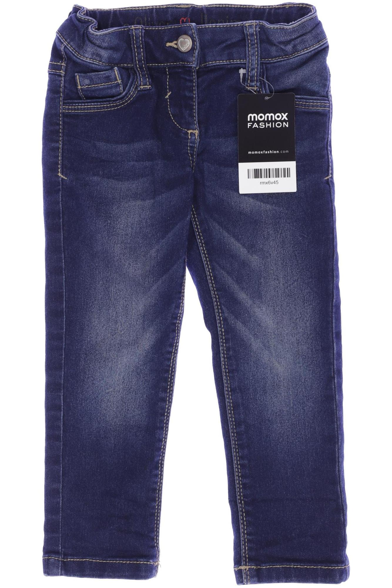 

s.Oliver Mädchen Jeans, marineblau, Gr. 92