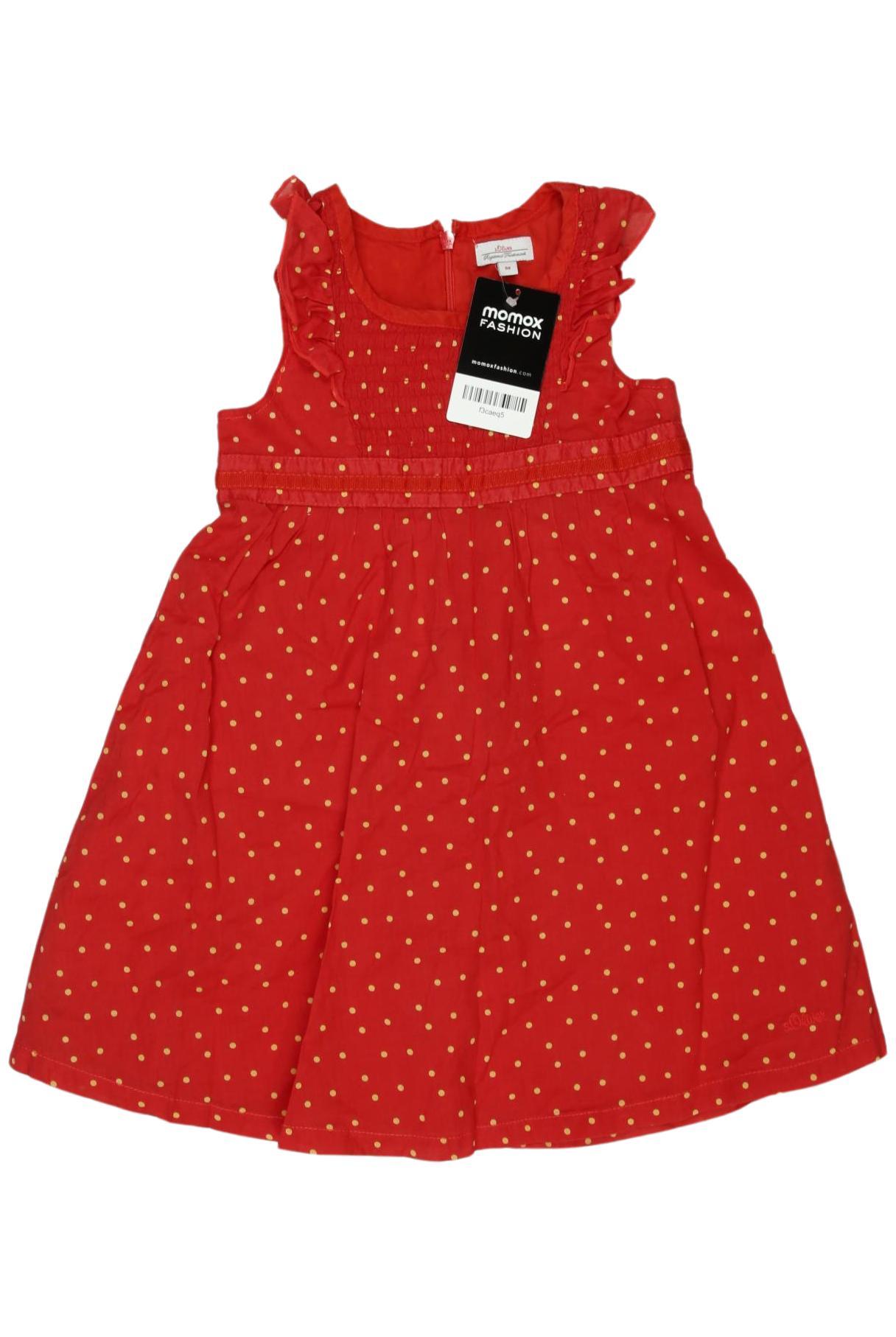 

s.Oliver Damen Kleid, rot, Gr. 98