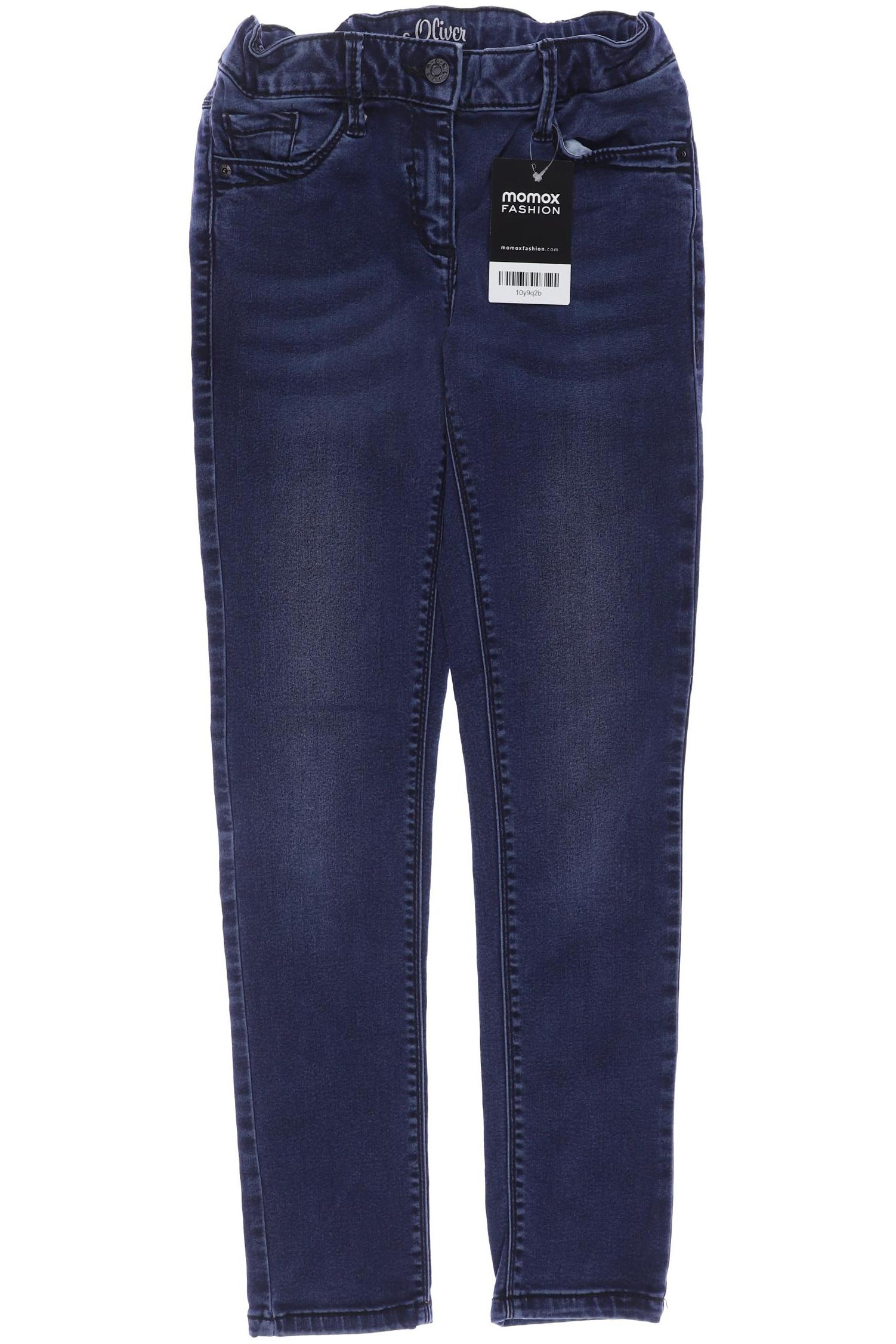 

s.Oliver Damen Jeans, marineblau, Gr. 140