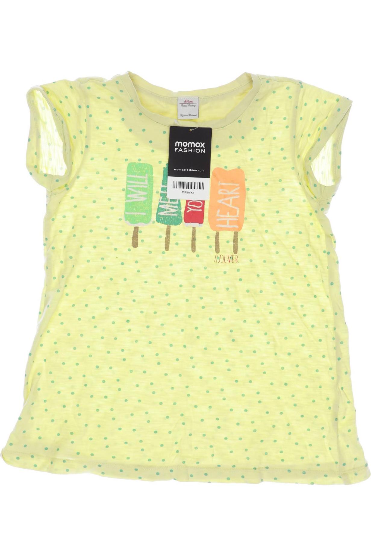 

s.Oliver Mädchen T-Shirt, gelb