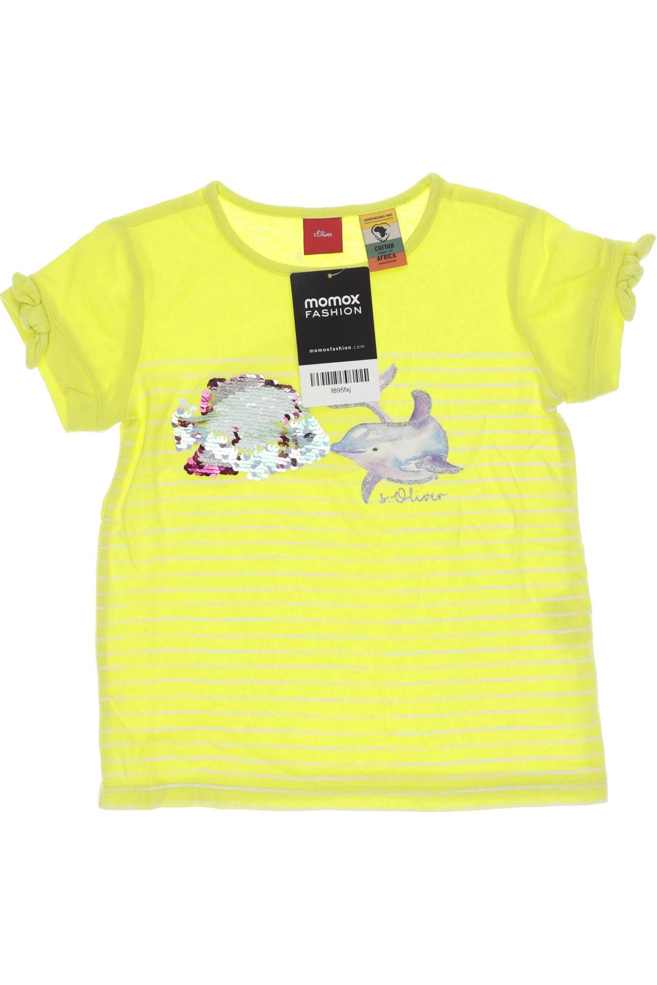 

s.Oliver Mädchen T-Shirt, gelb