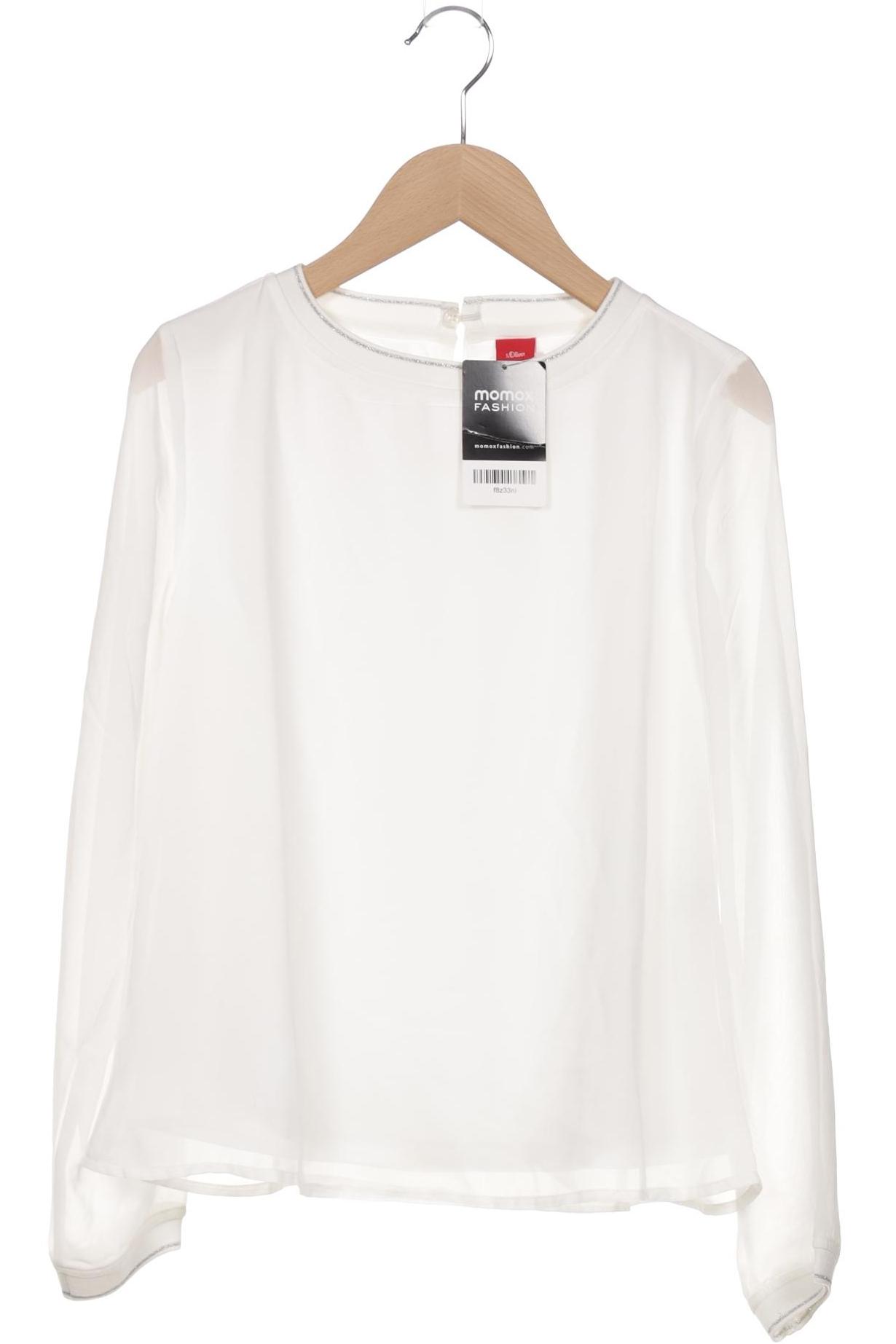 

s.Oliver Damen Bluse, weiß, Gr. 152