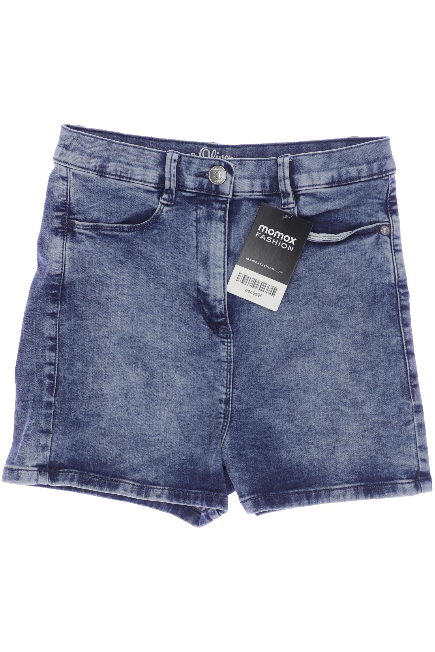 

s.Oliver Damen Shorts, blau, Gr. 158