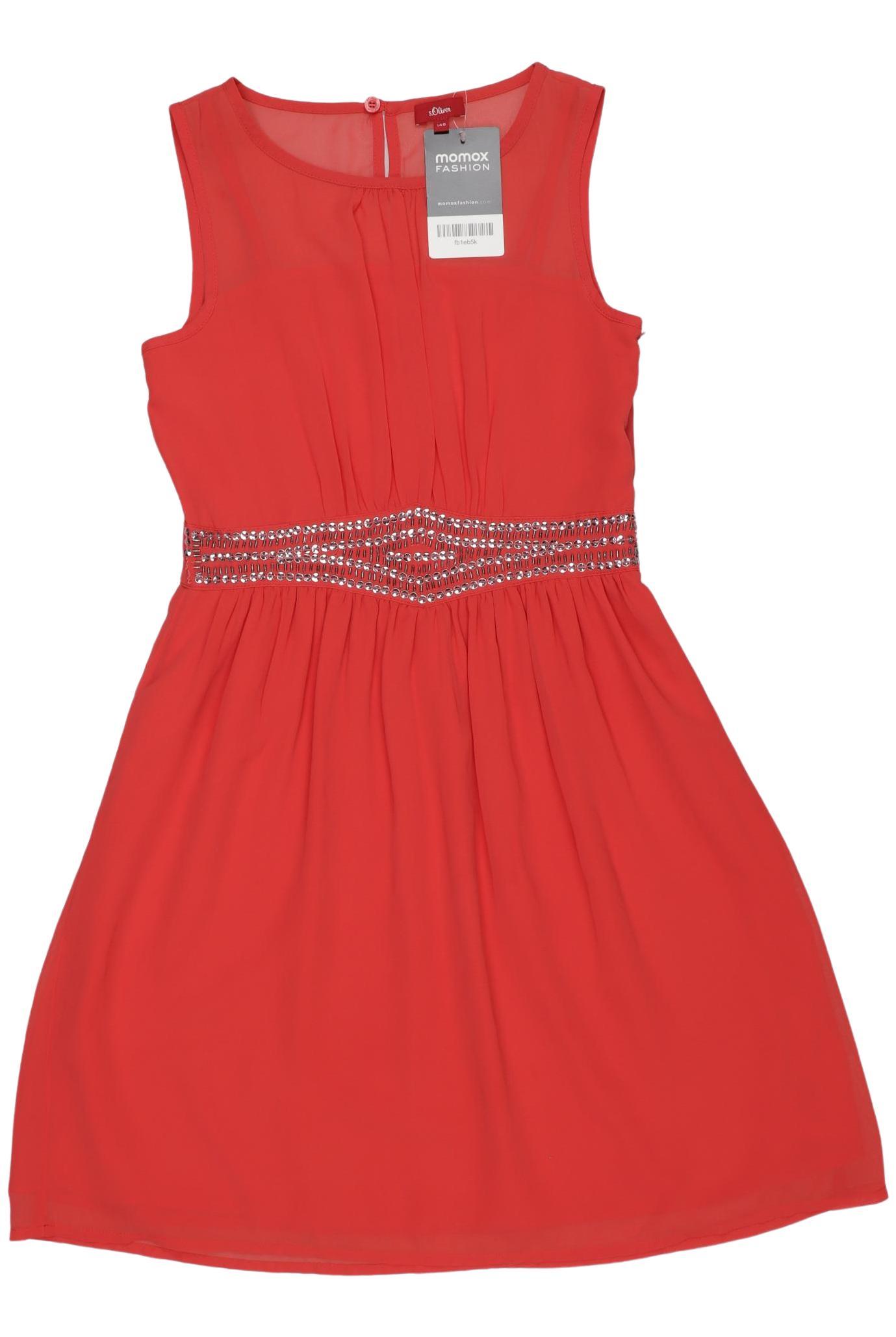 

s.Oliver Damen Kleid, rot, Gr. 146