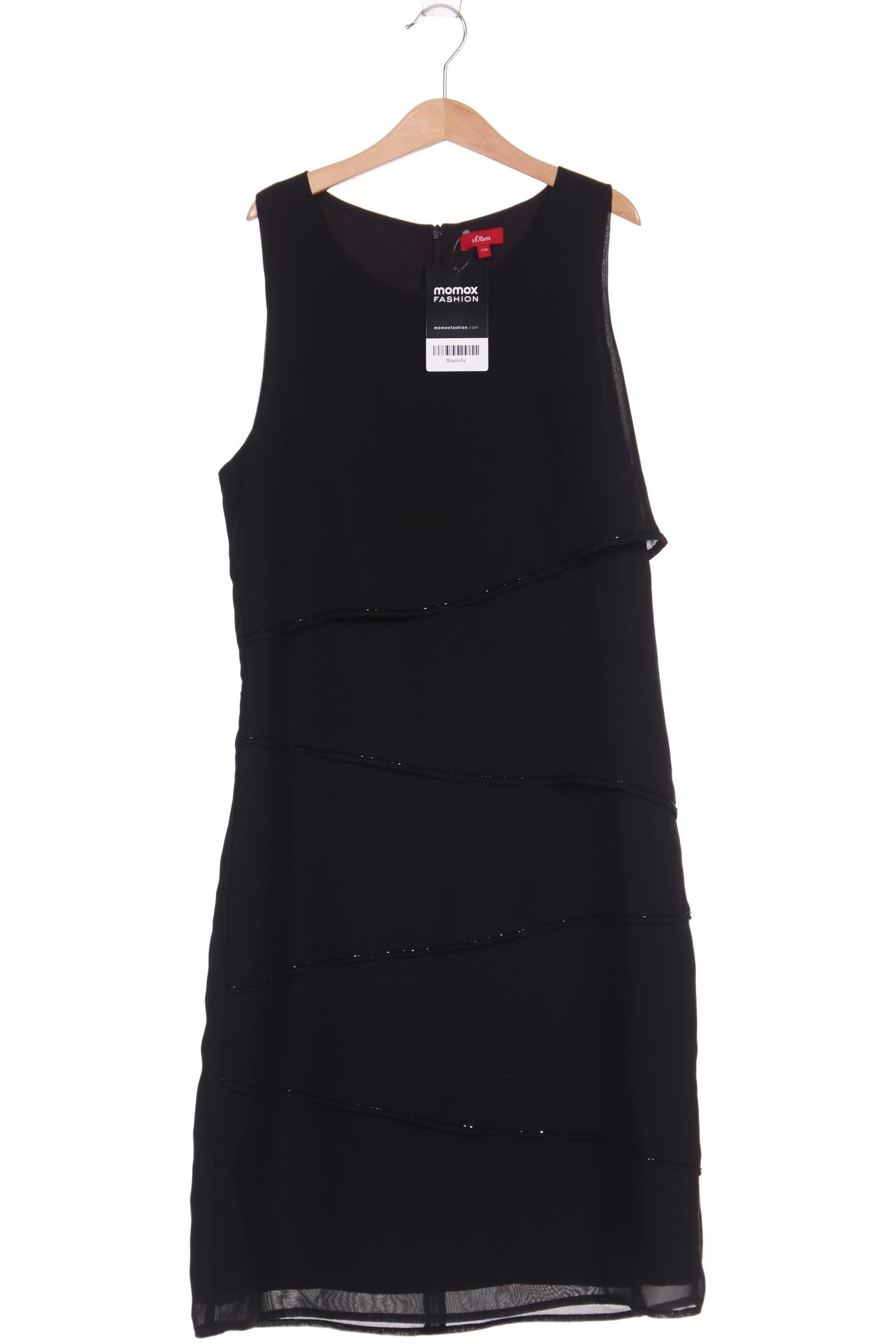 

s.Oliver Mädchen Kleid, schwarz