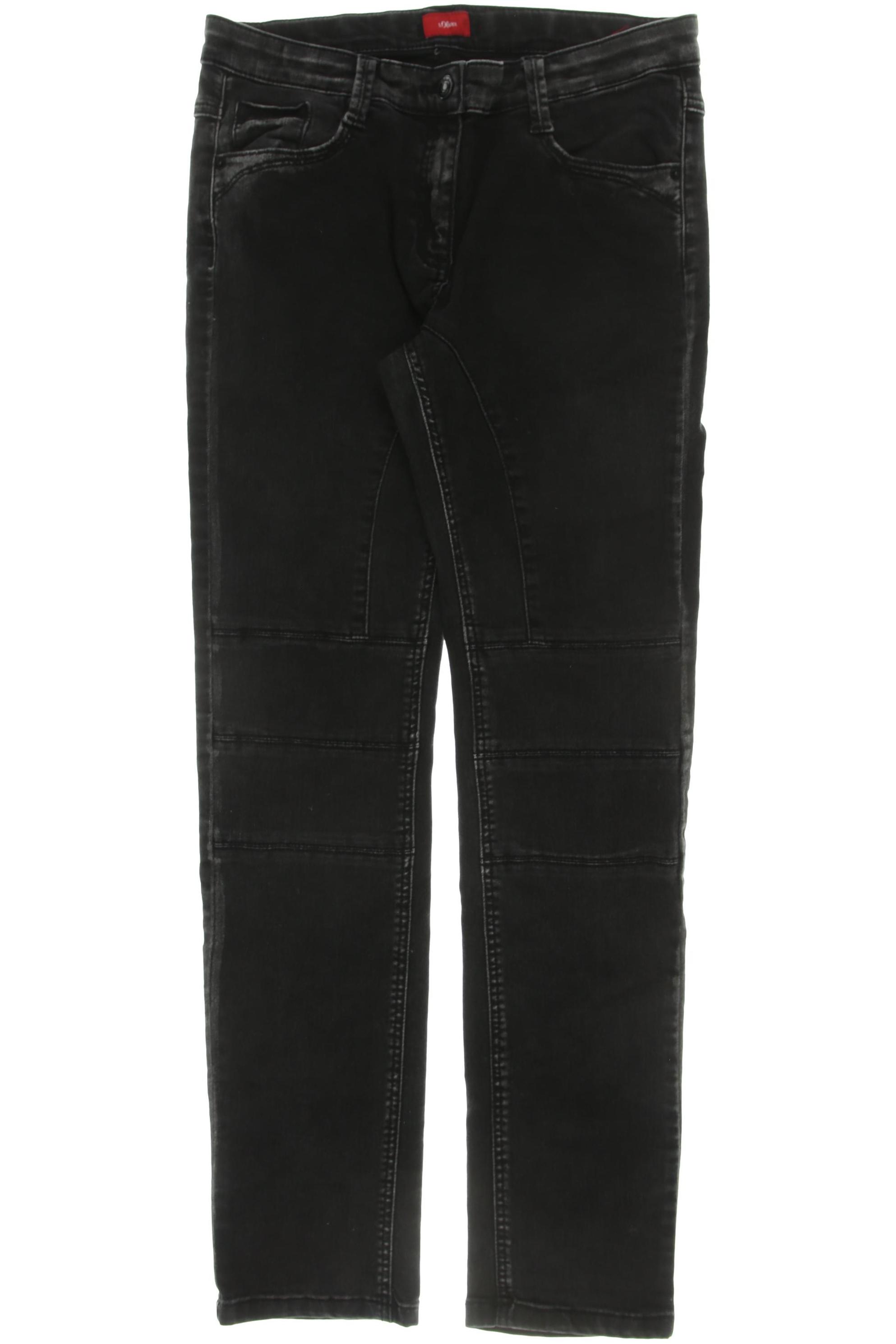 

s.Oliver Damen Jeans, schwarz, Gr. 164