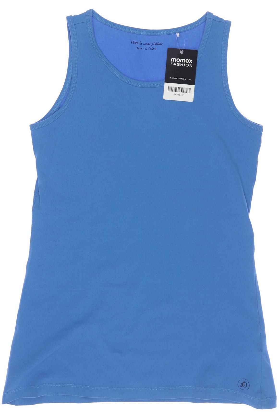 

s.Oliver Damen Top, blau, Gr. 164