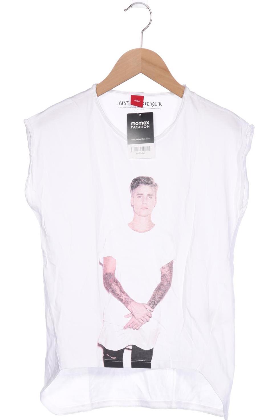 

s.Oliver Damen T-Shirt, weiß, Gr. 164