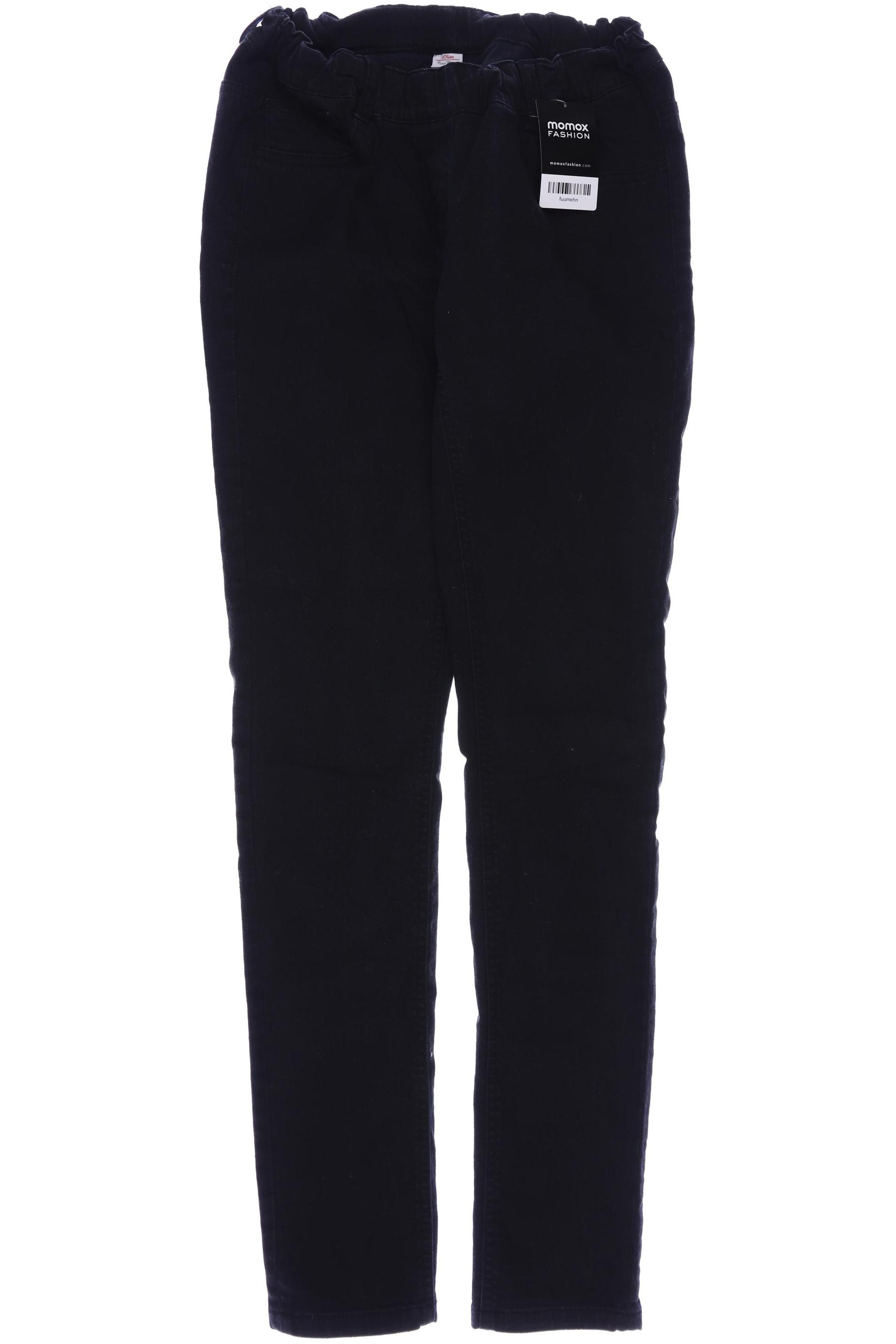 

s.Oliver Damen Jeans, schwarz, Gr. 176