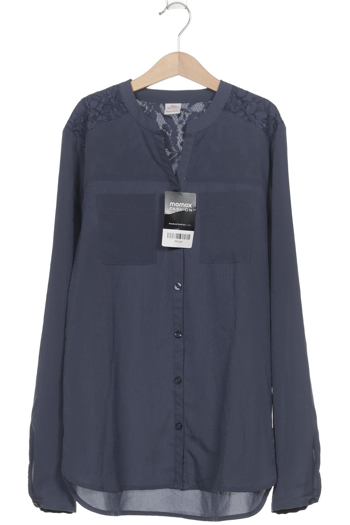 

s.Oliver Damen Bluse, marineblau, Gr. 164