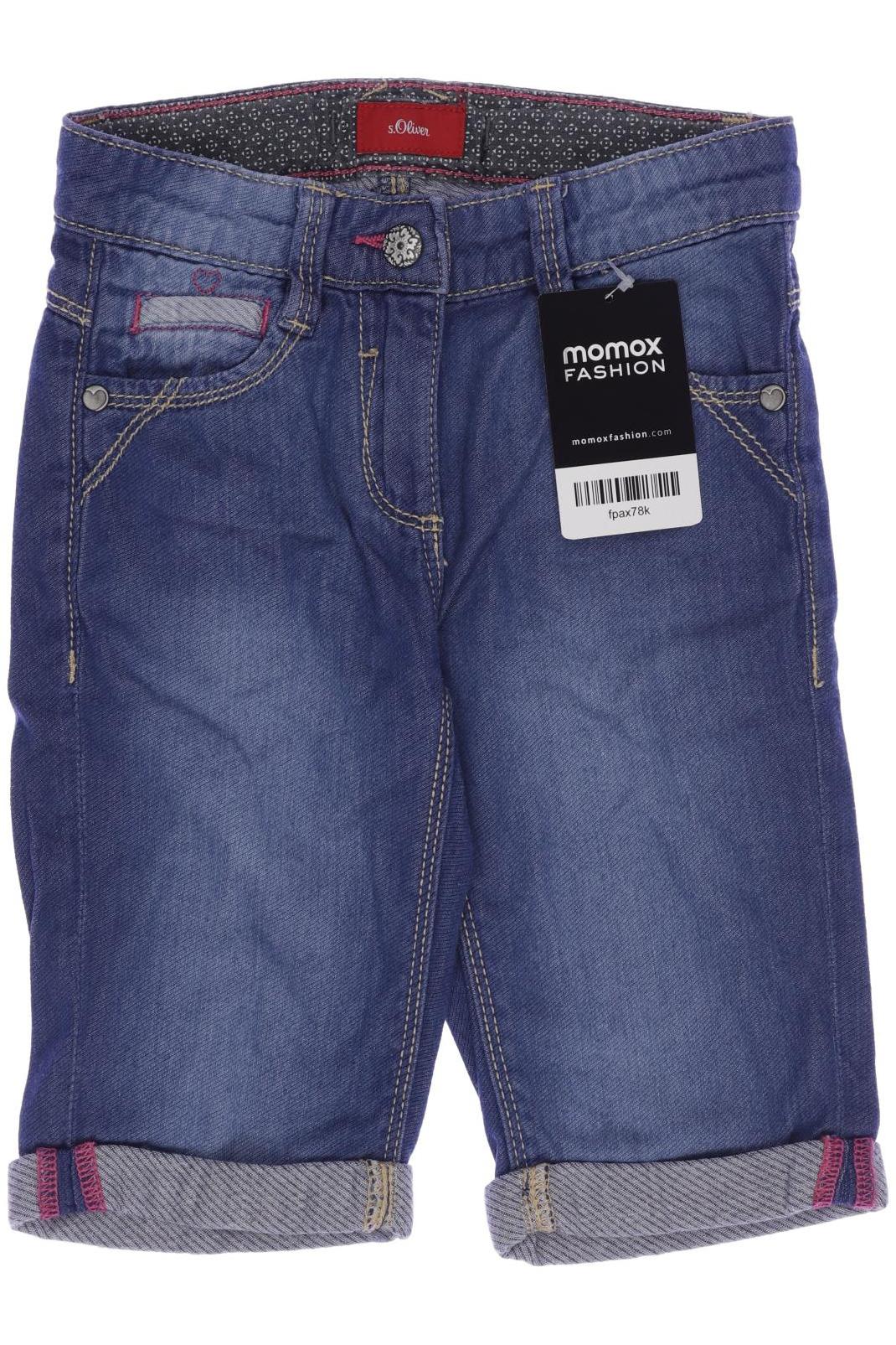 

s.Oliver Damen Shorts, blau, Gr. 122