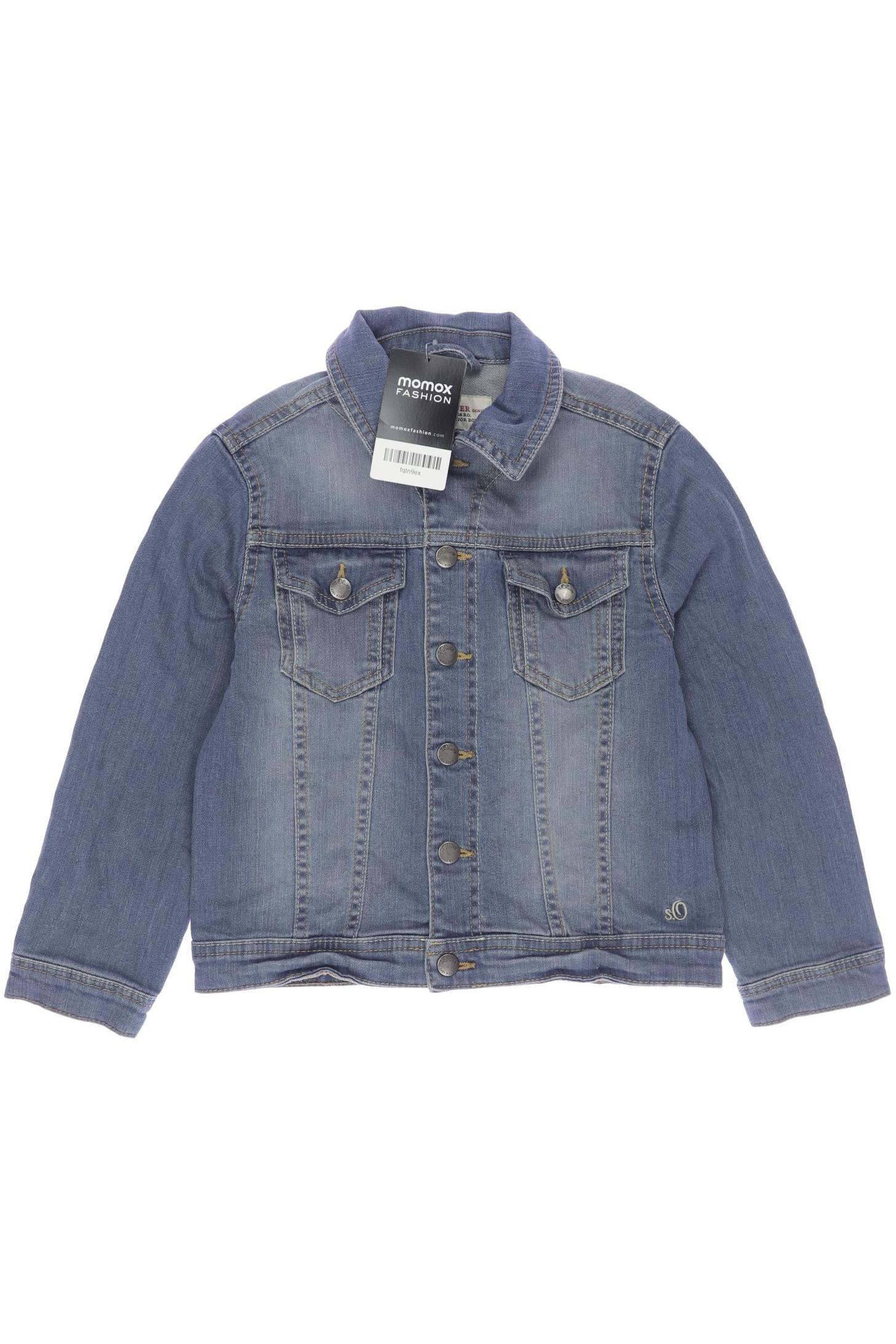 

s.Oliver Damen Jacke, blau, Gr. 116